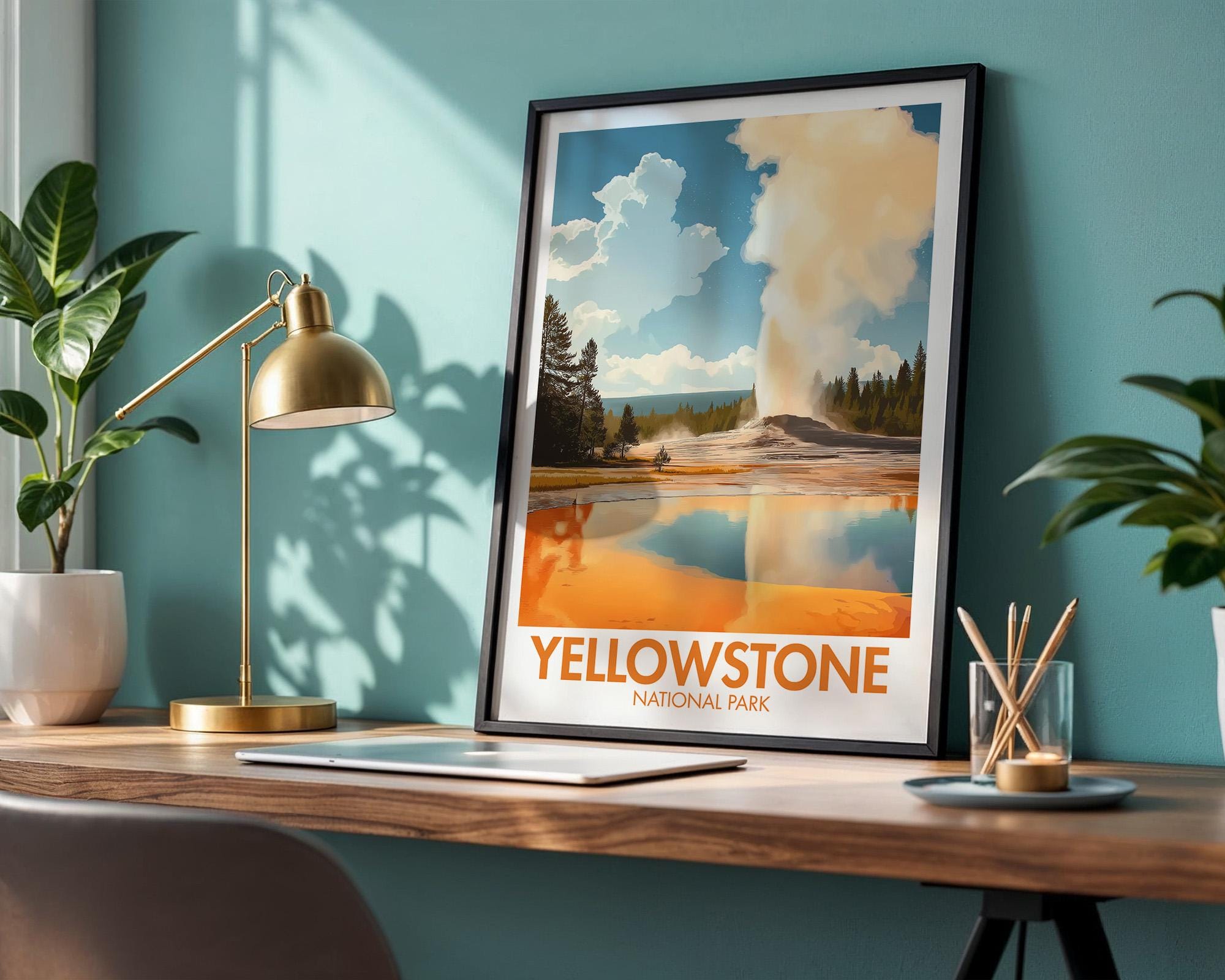 Yellowstone National Park Poster