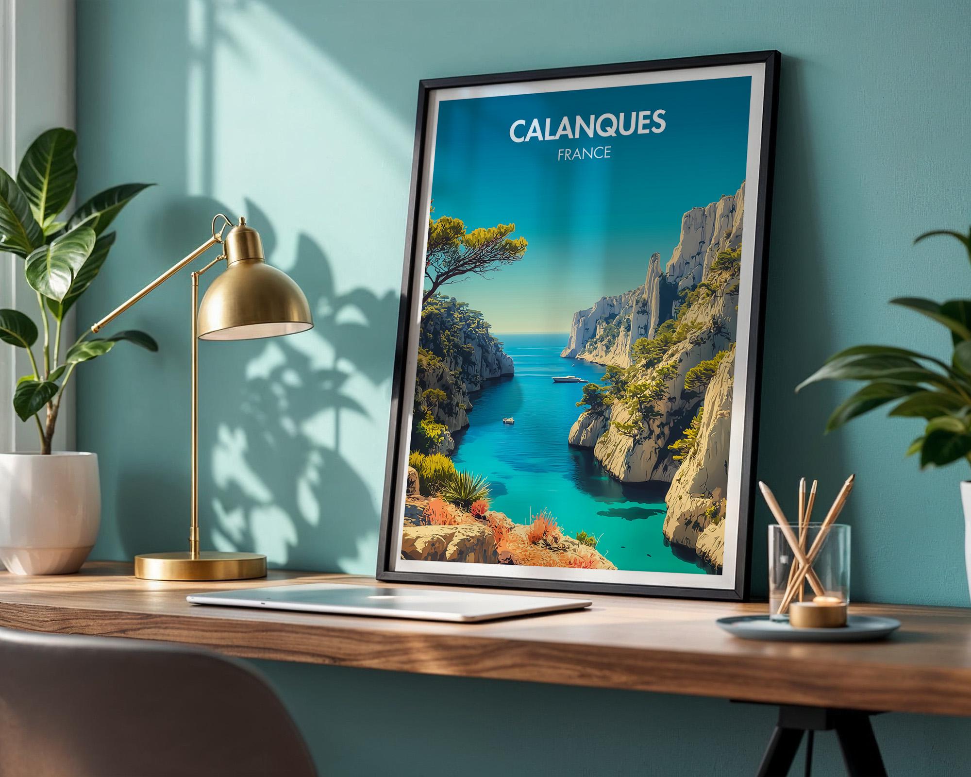 Calanques Poster
