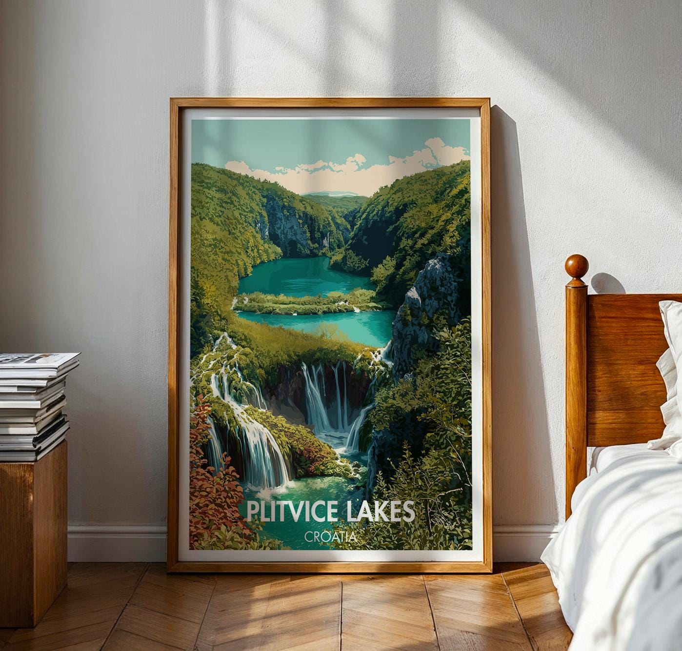 Plitvice Lakes Poster