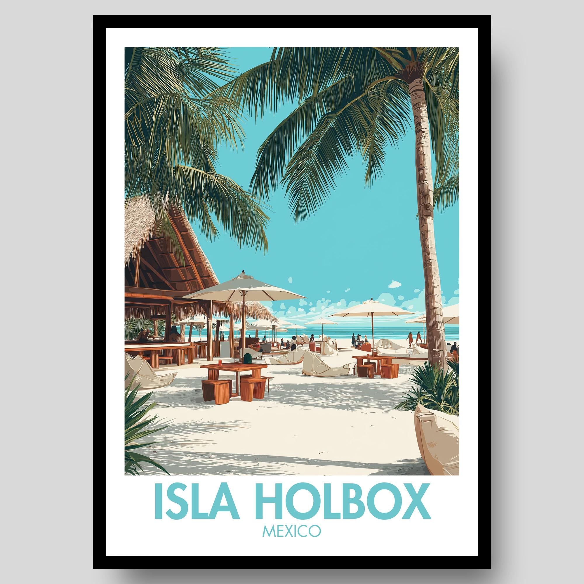 Isla Holbox Poster