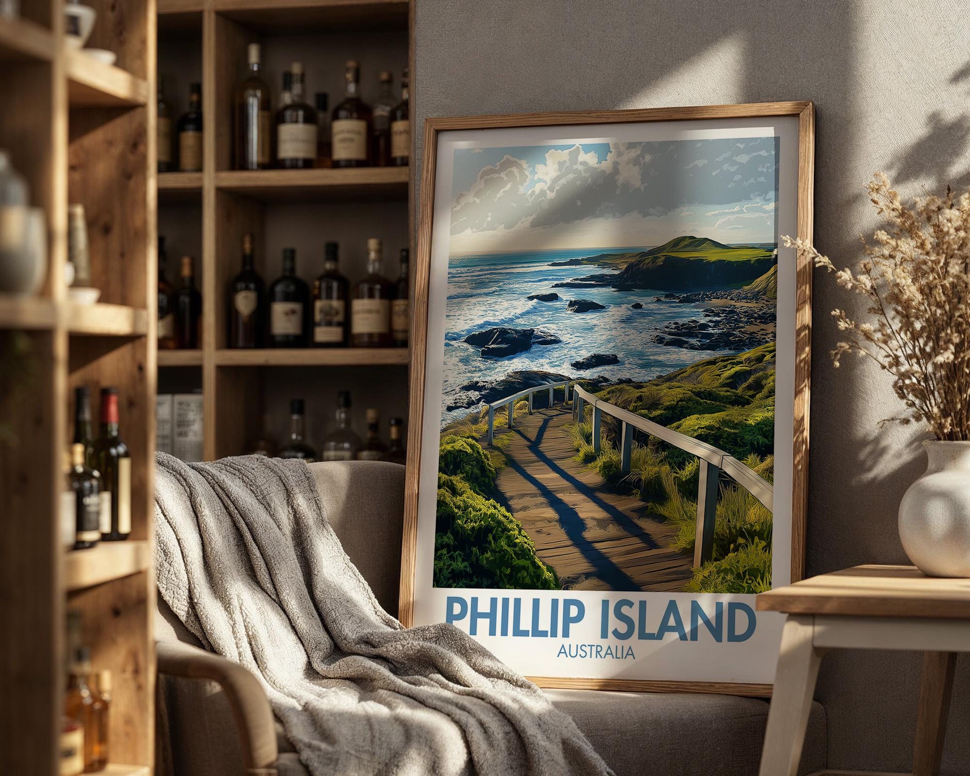 Phillip Island Poster