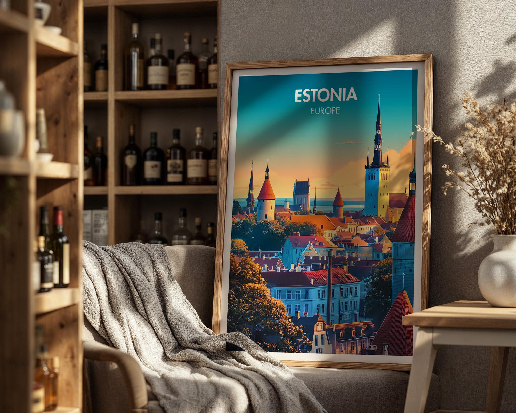 Estonia Poster