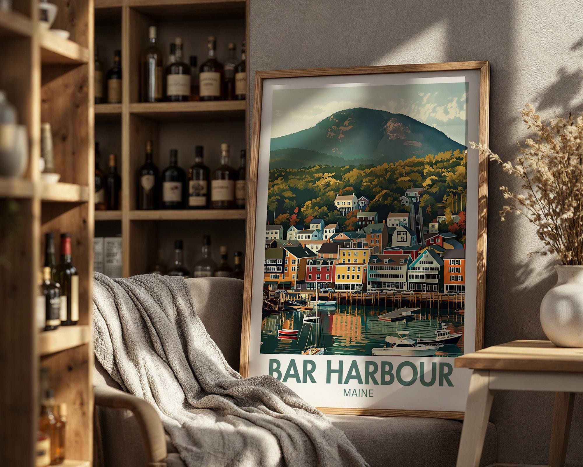 Bar Harbour Poster