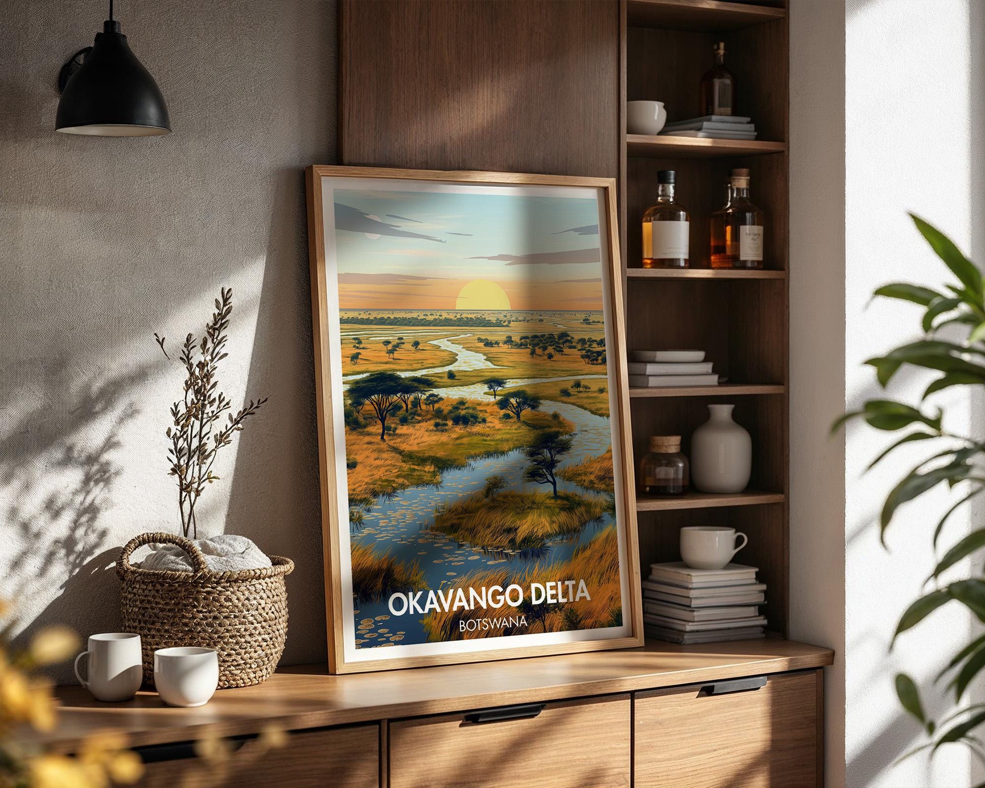 Okavango Delta Poster