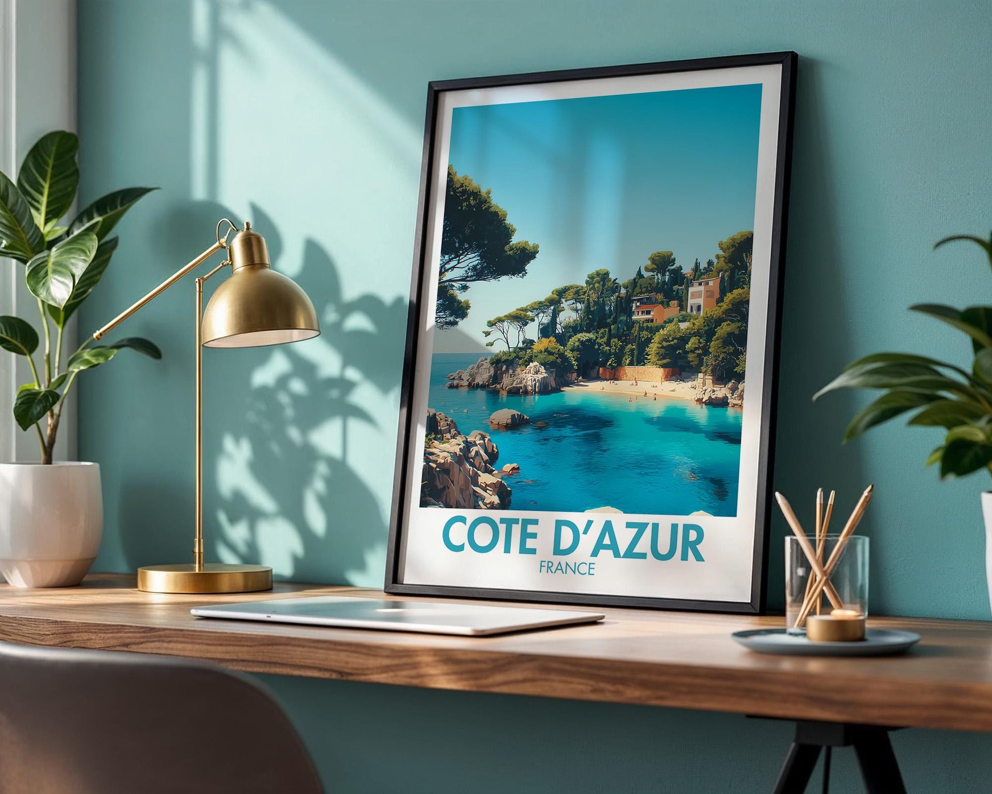 C��te d���Azur Poster