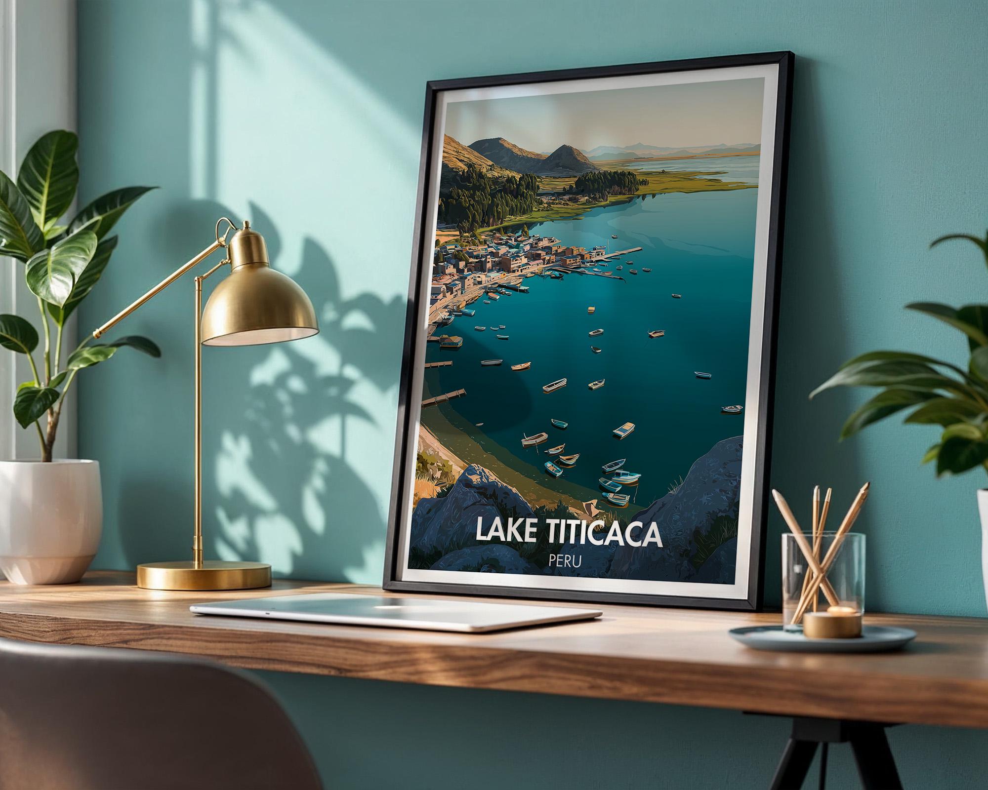 Lake Titicaca Poster