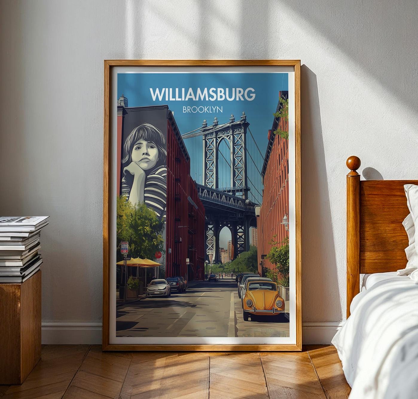 Williamsburg New York Poster