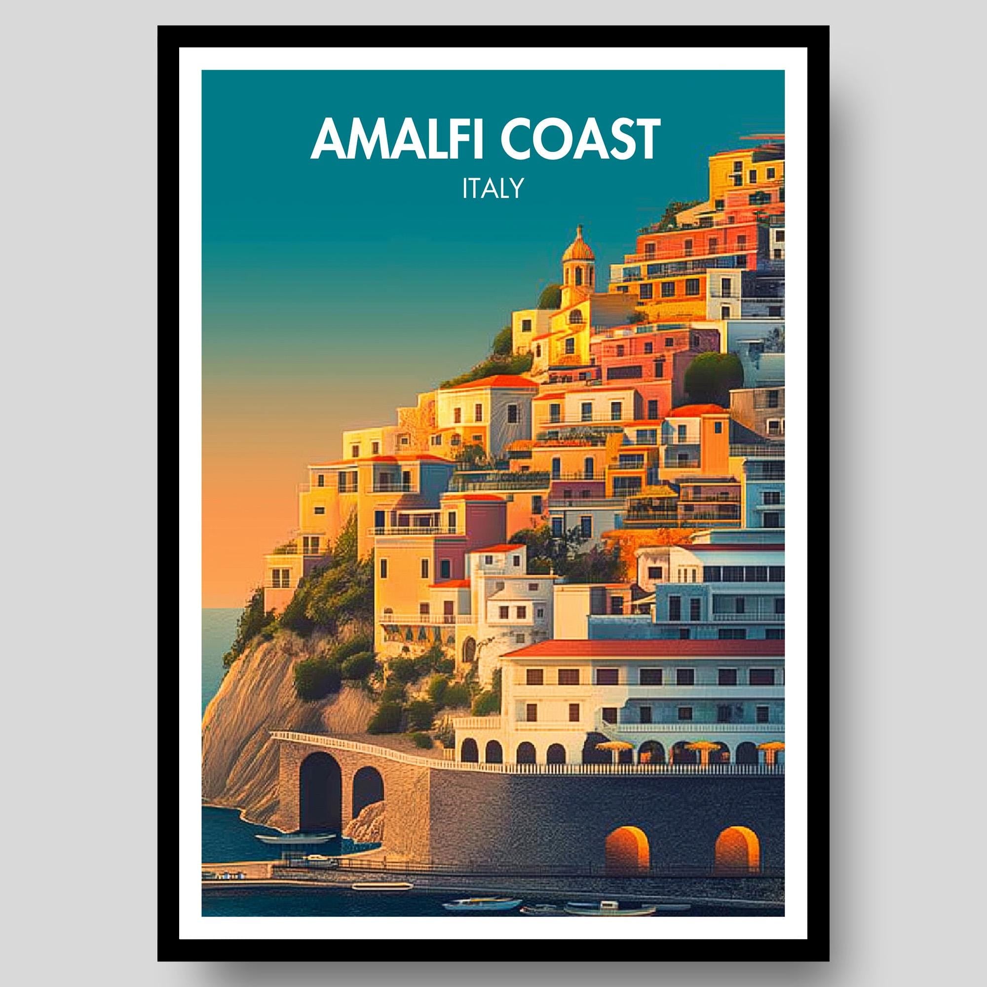 Amalfi Coast Poster