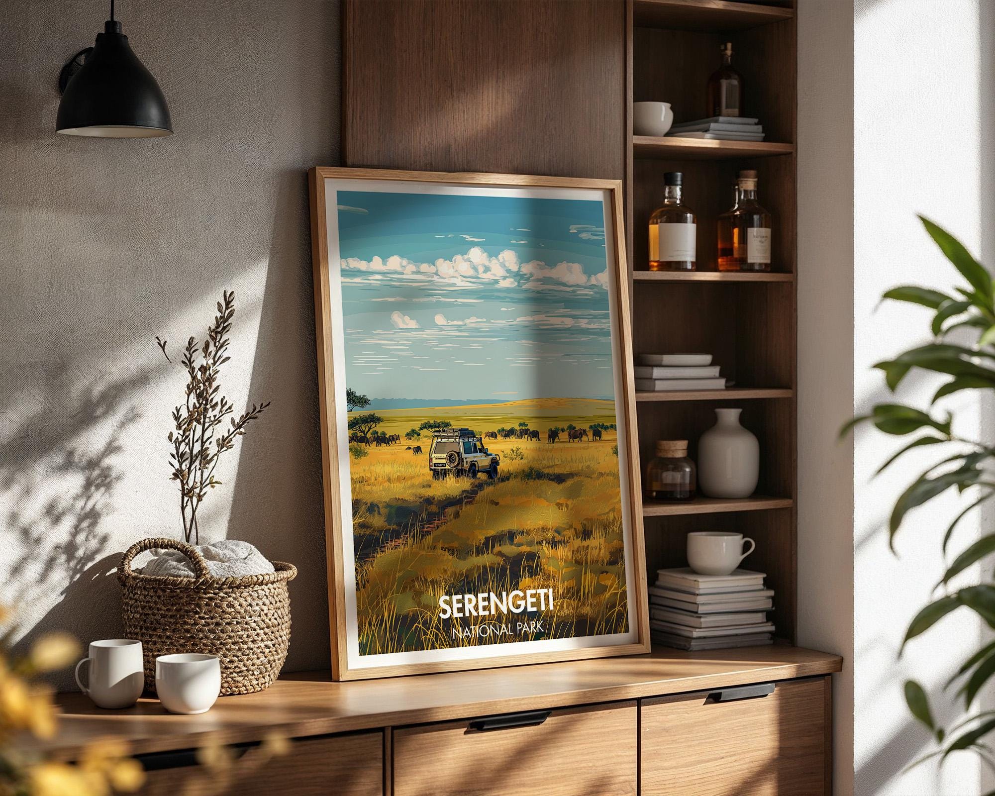 Serengeti National Park Poster
