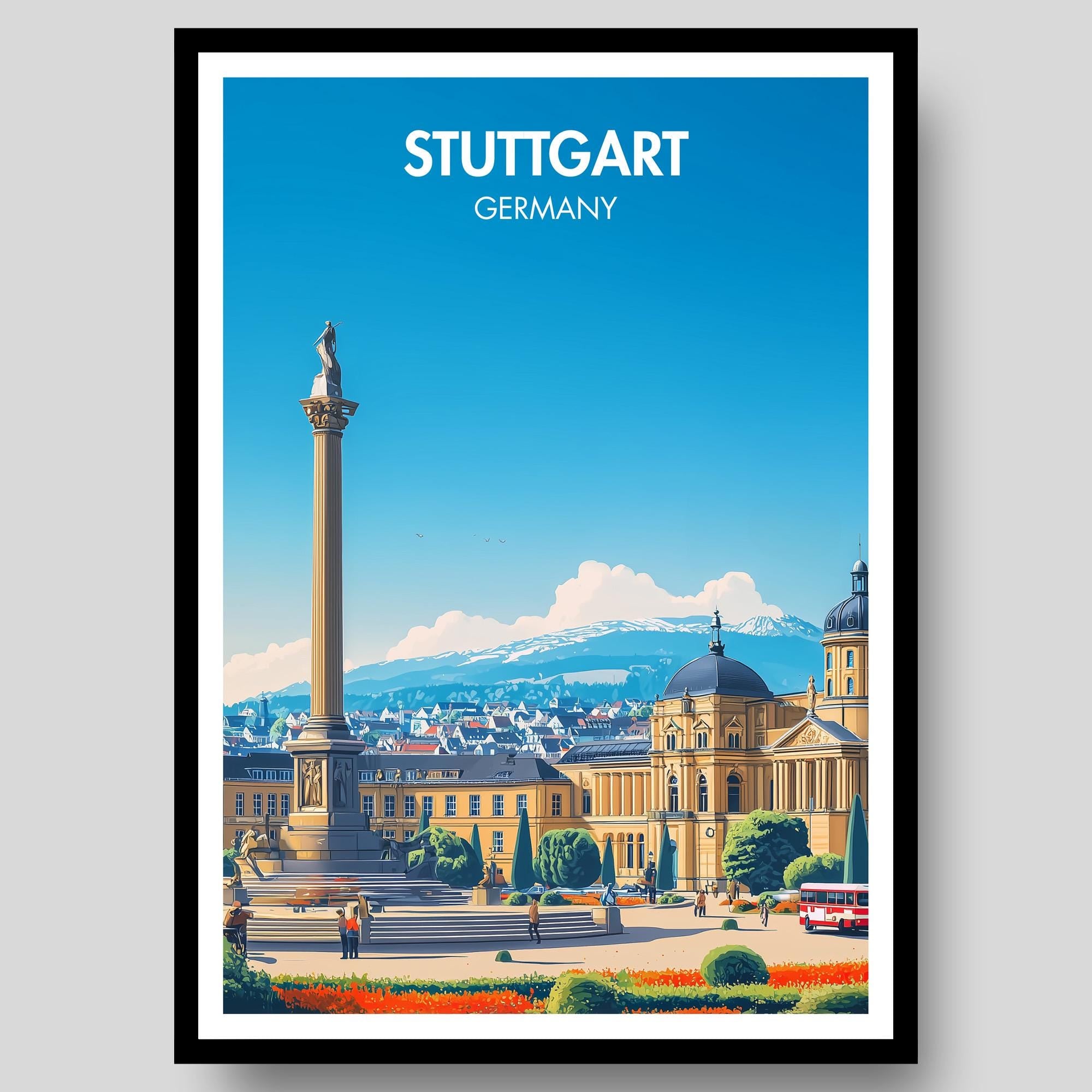 Stuttgart Poster