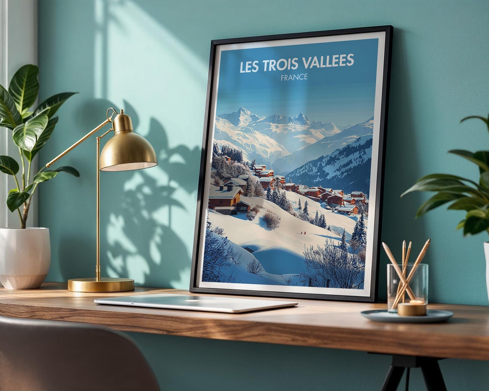 Les Trois Vallees Poster