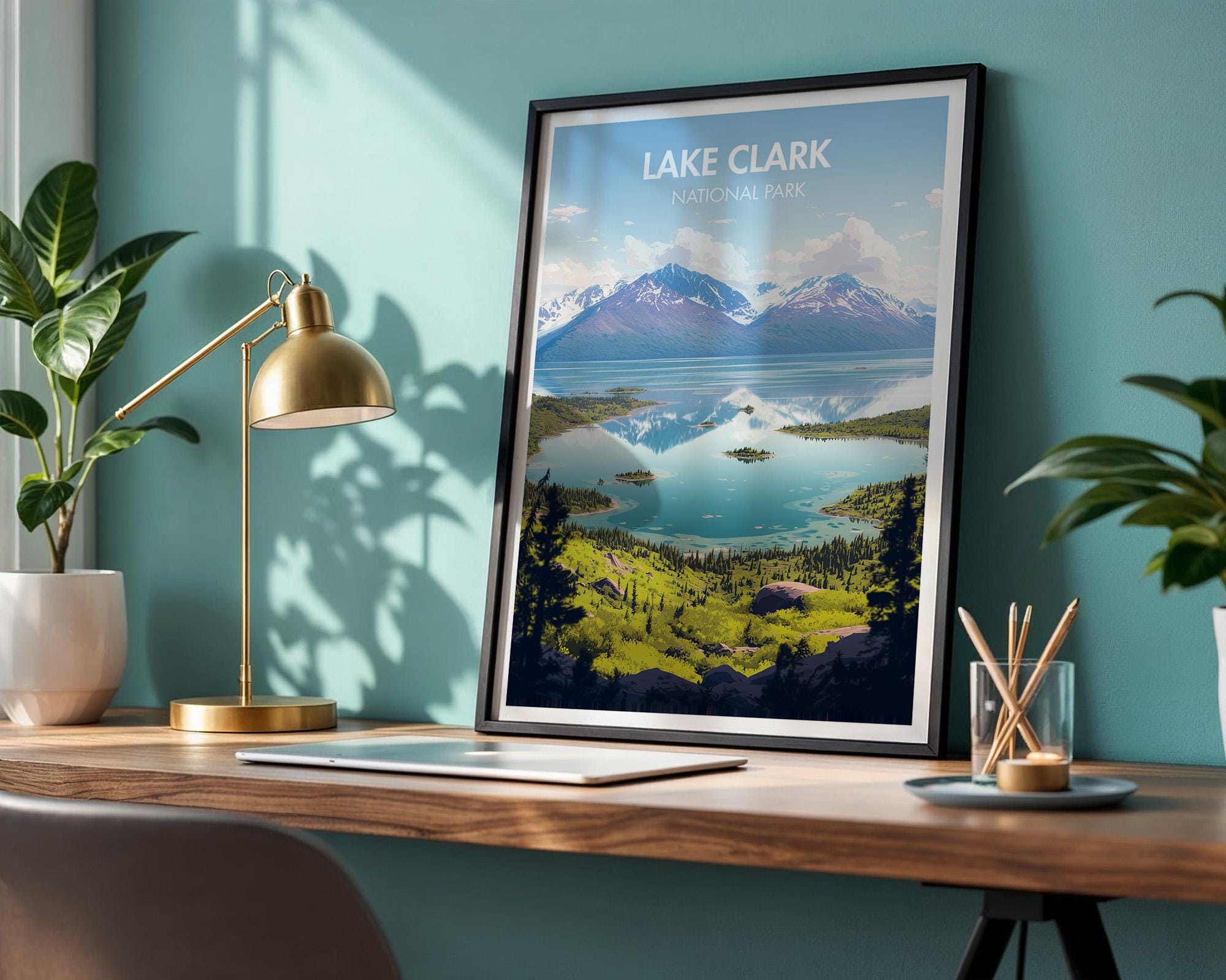 Lake Clark National Park Poster
