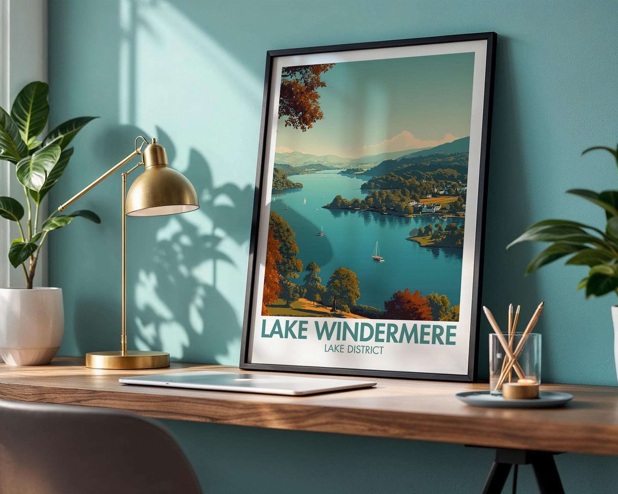 Lake Windermere Poster