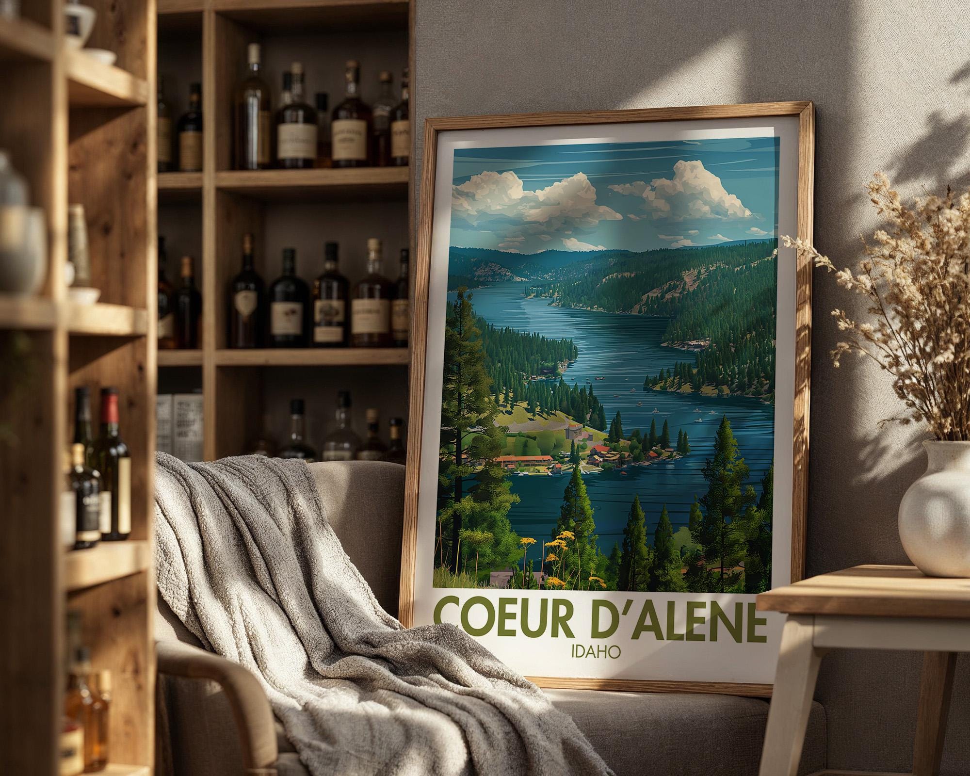 Coeur d���Alene Poster