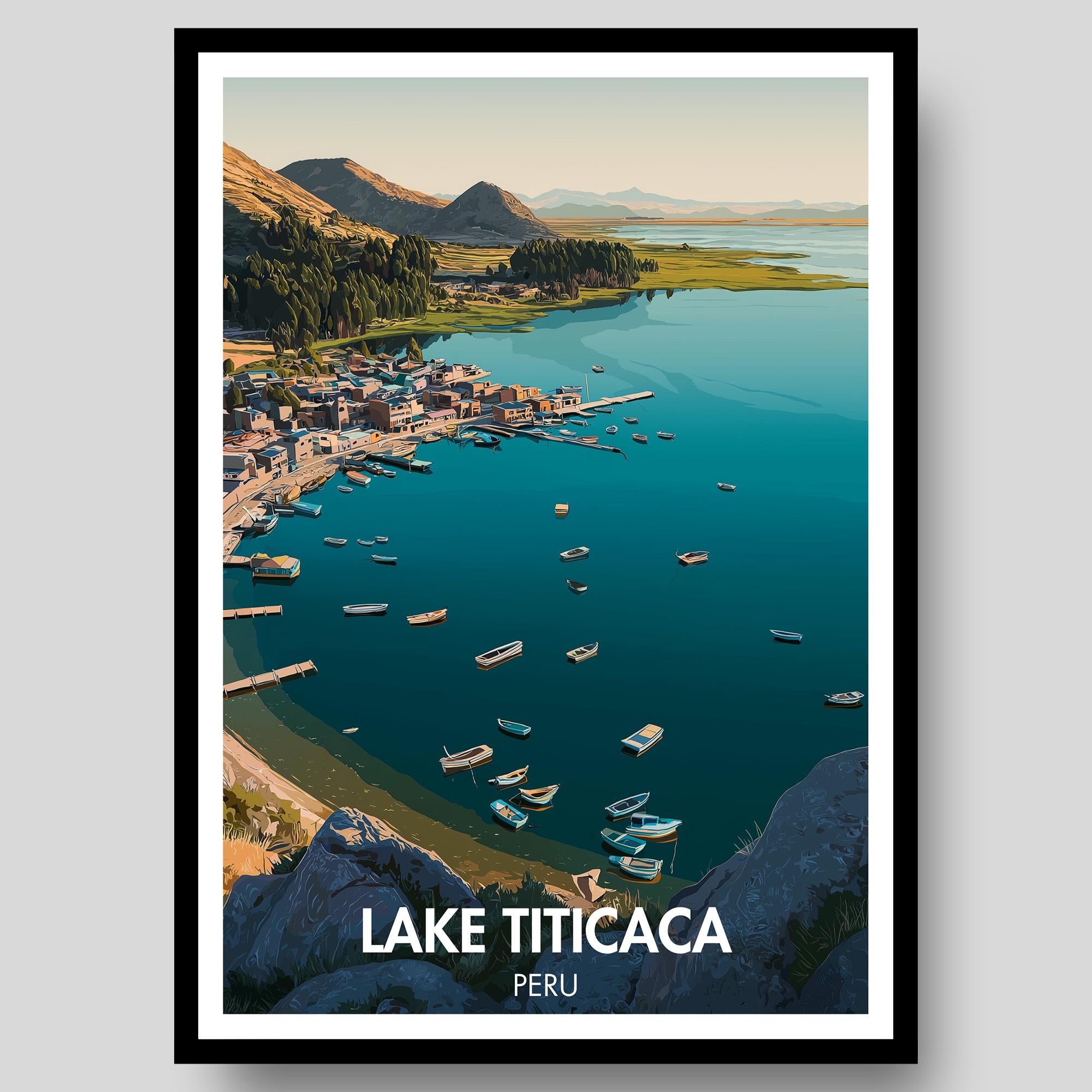 Lake Titicaca Poster