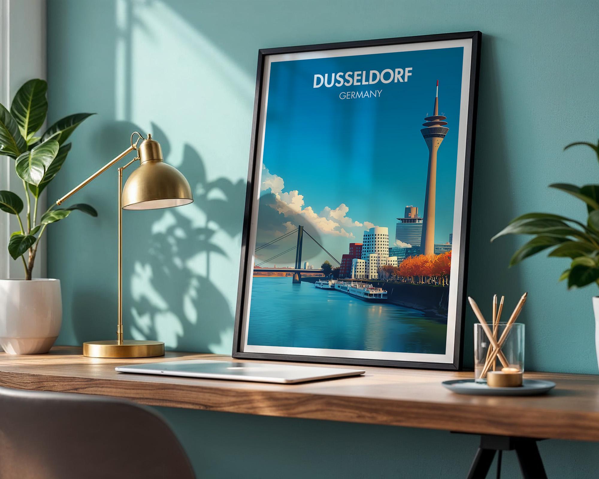 Dusseldorf Poster