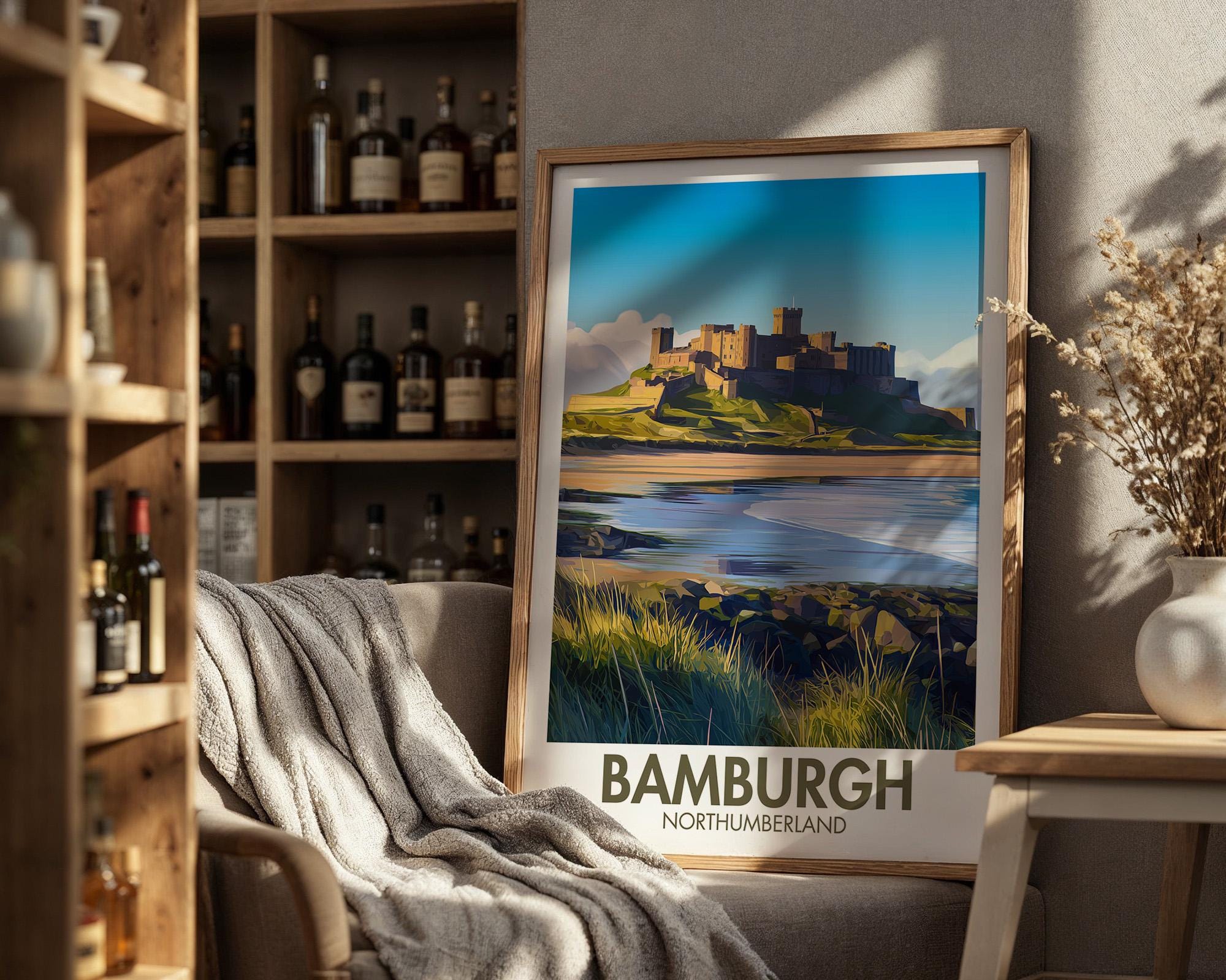 Bamburgh Poster