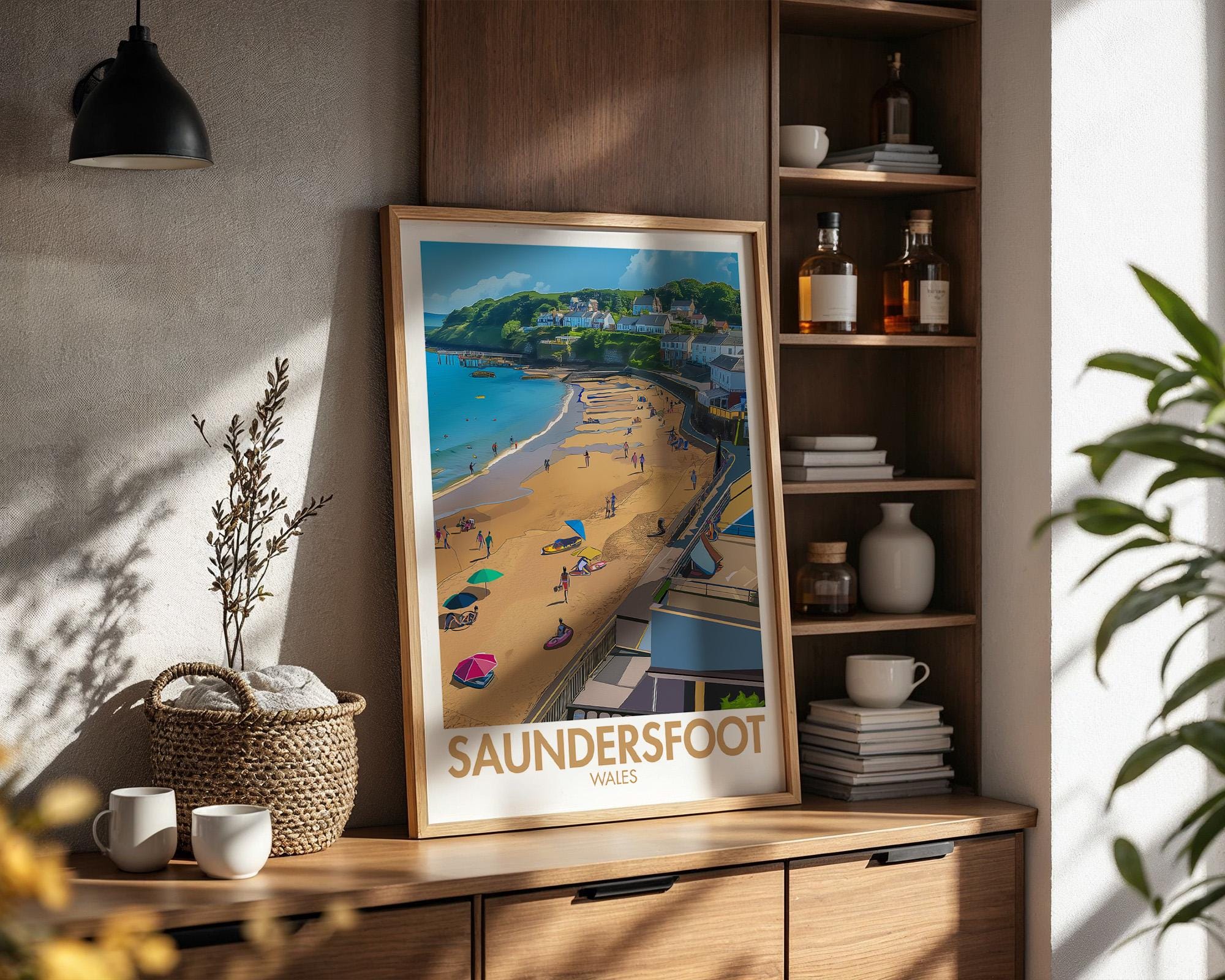 Saundersfoot Poster