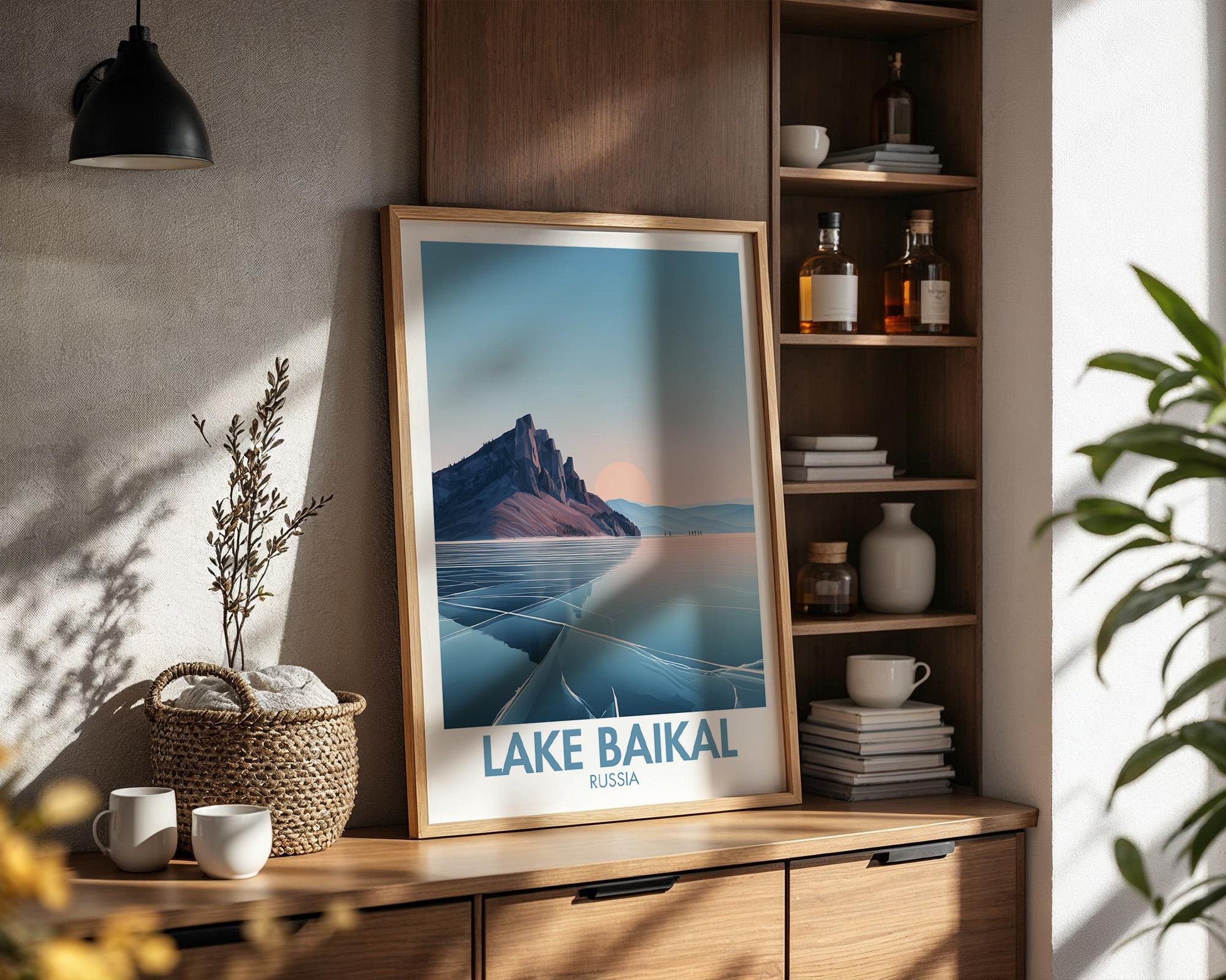 Lake Baikal Poster