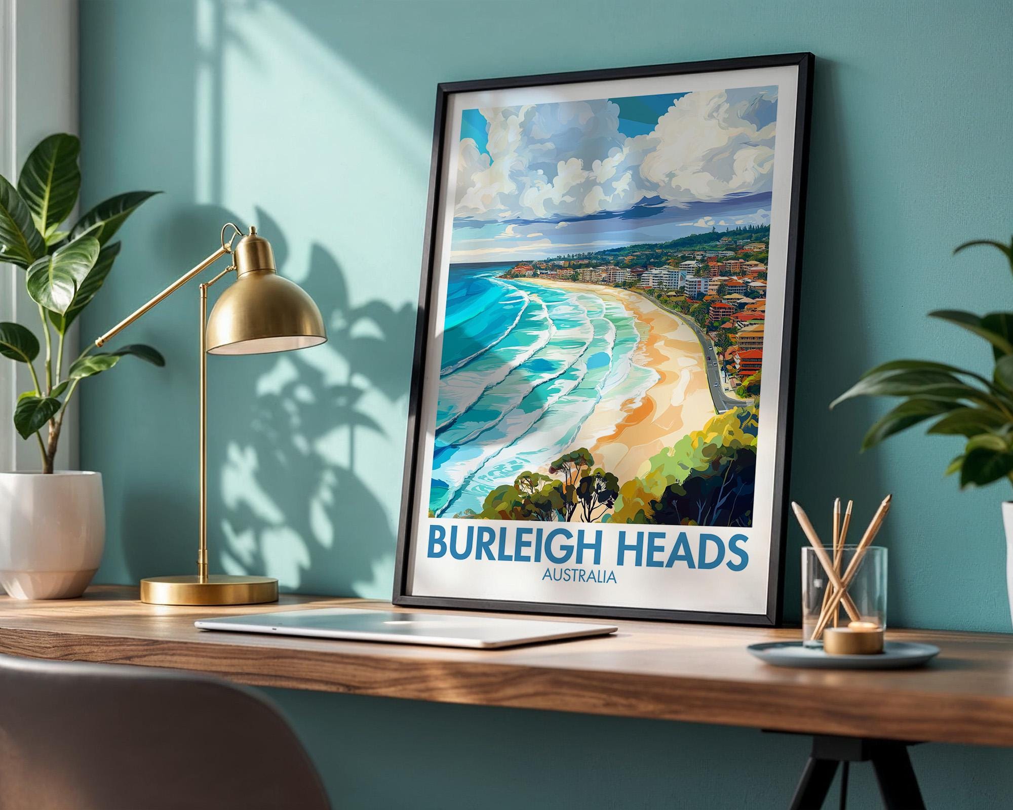 Burleigh Heads Poster