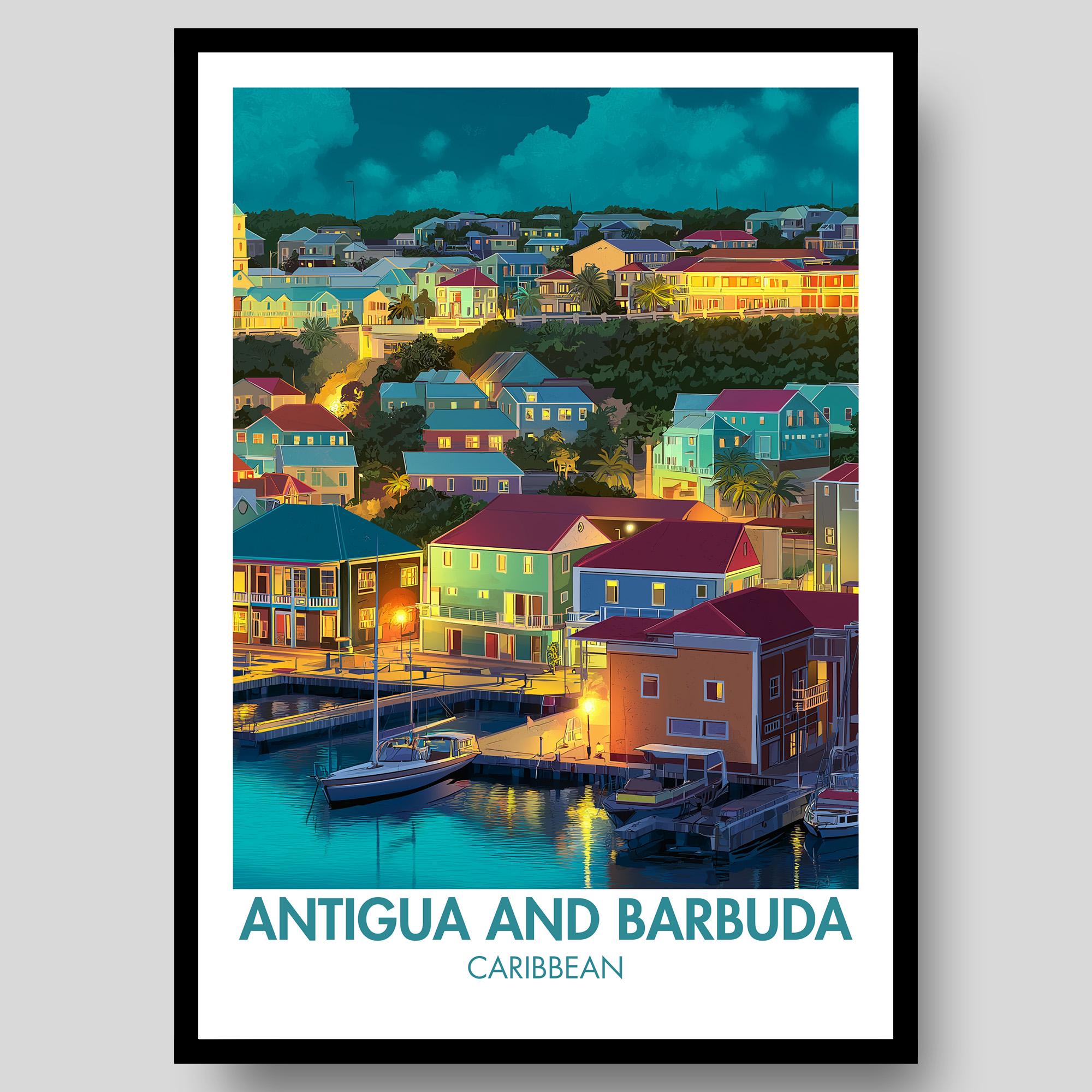 Antigua And Barbuda Poster