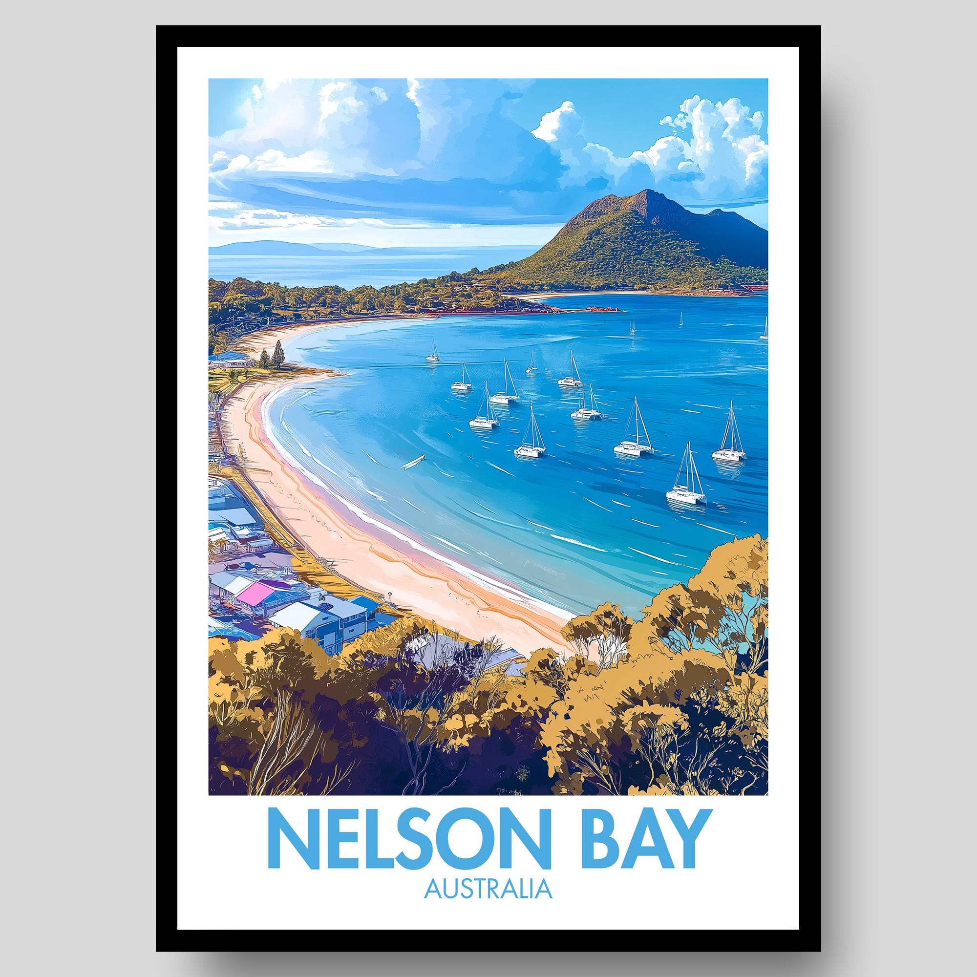Nelson Bay Poster