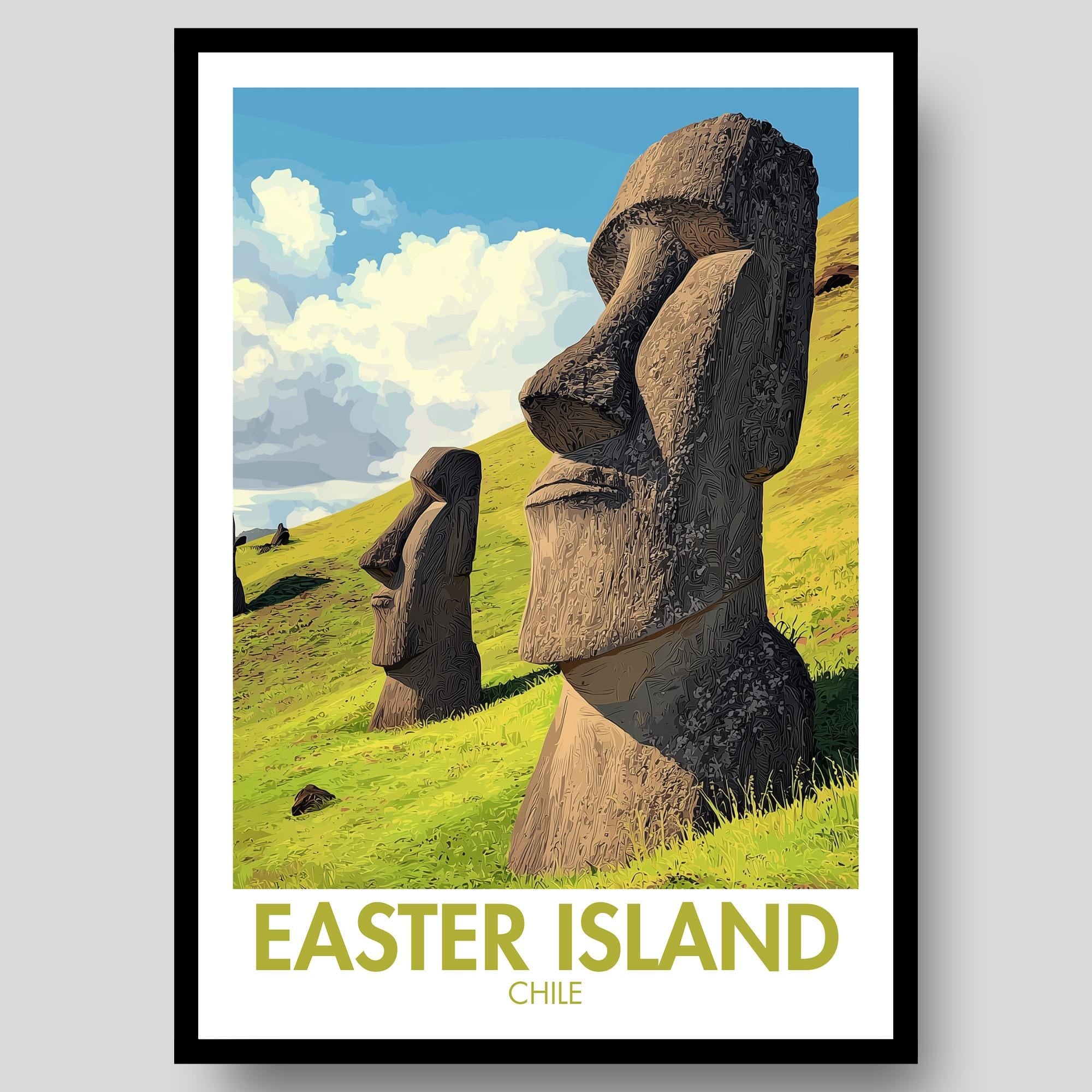 Easter Island Poster