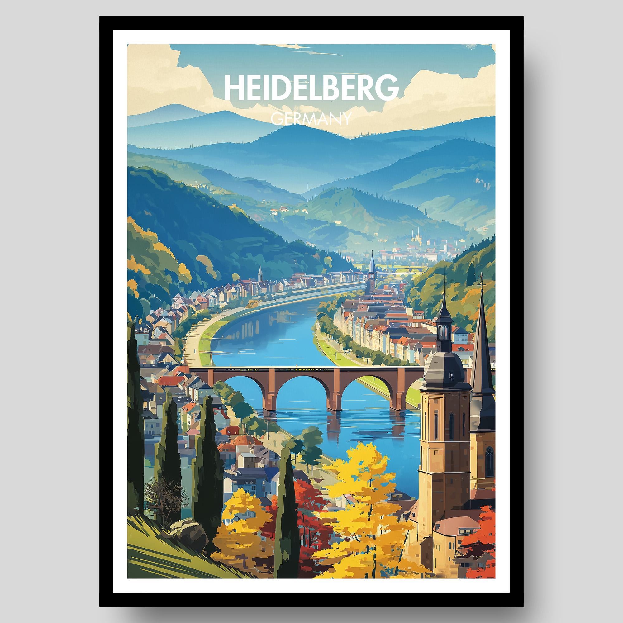 Heidelberg Poster