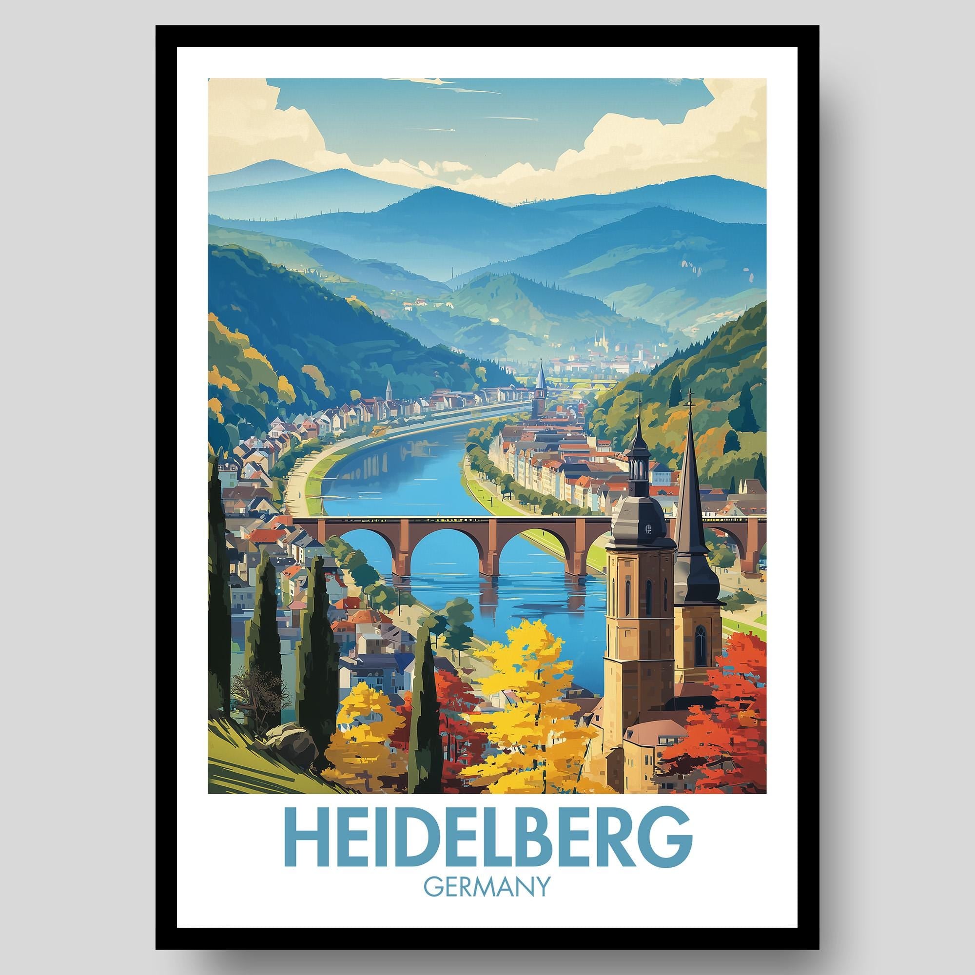 Heidelberg Poster