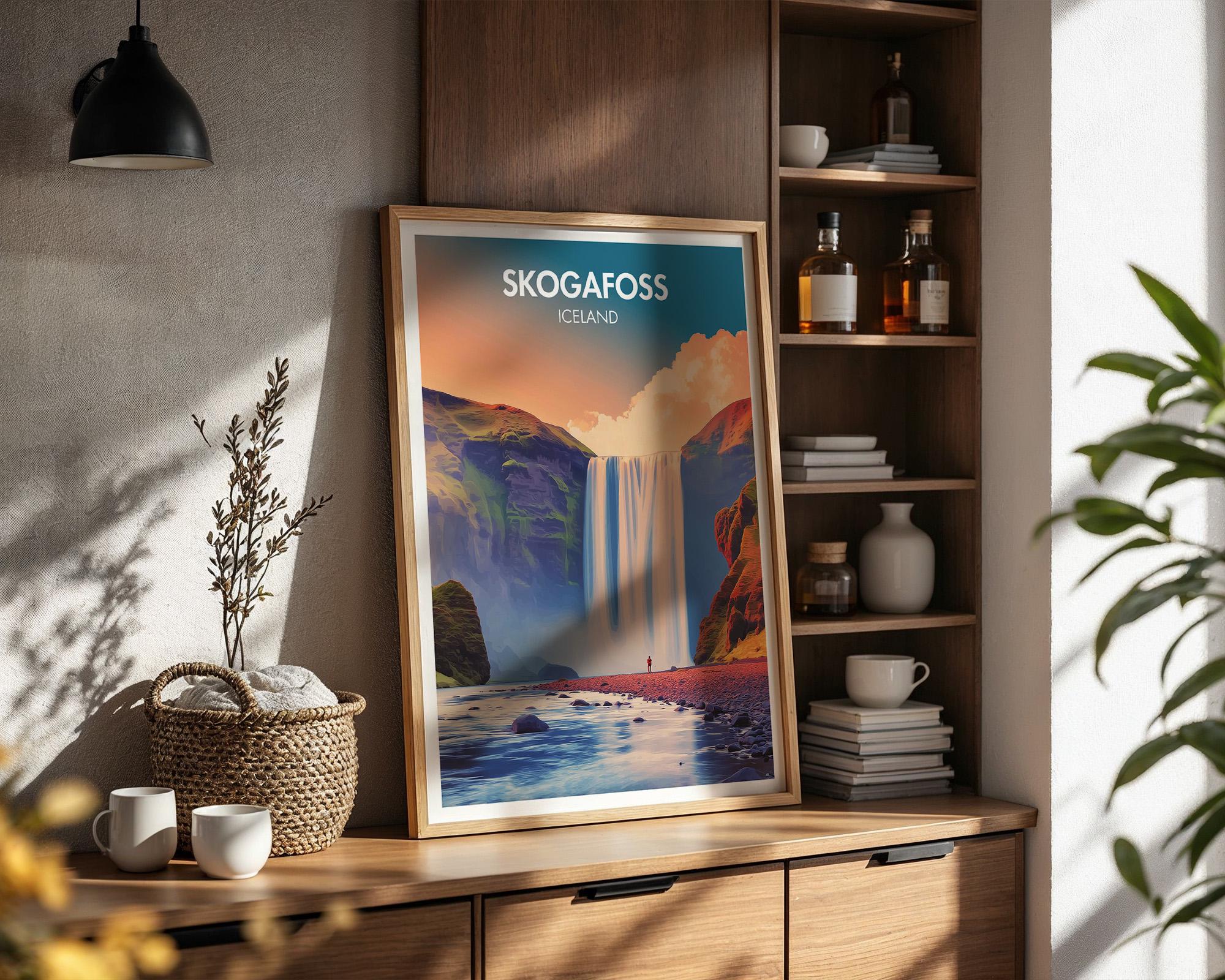 Skogafoss Poster