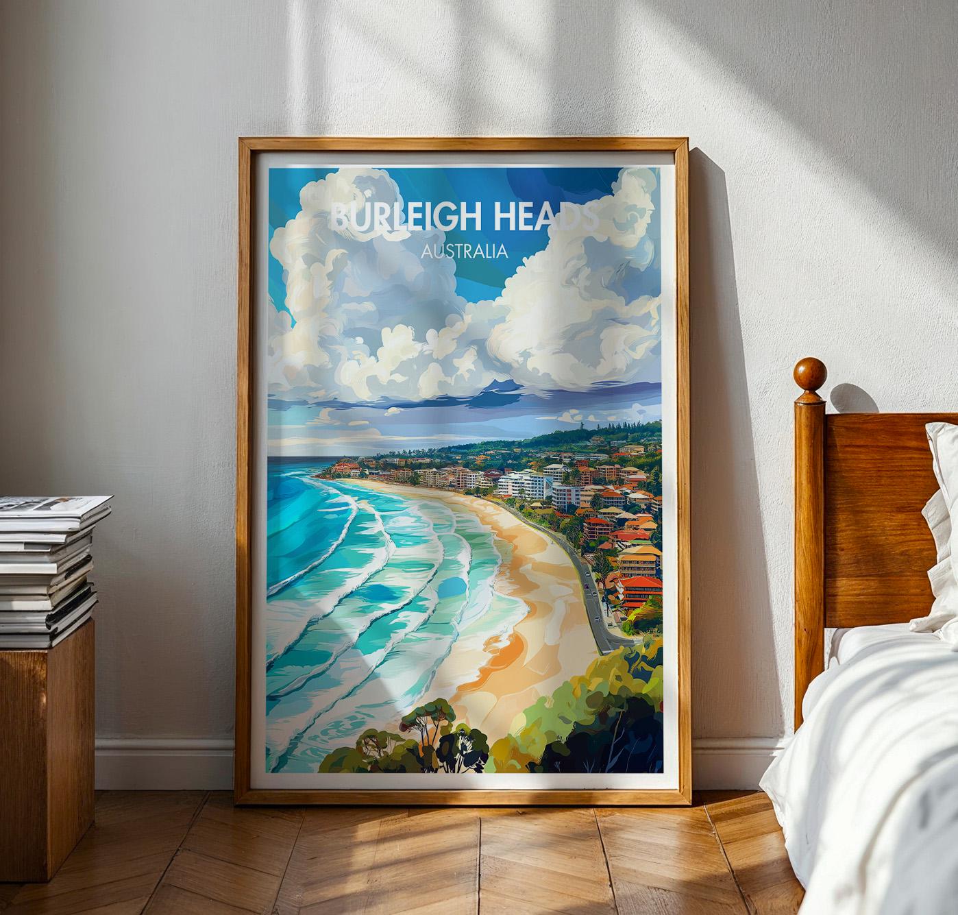 Burleigh Heads Poster