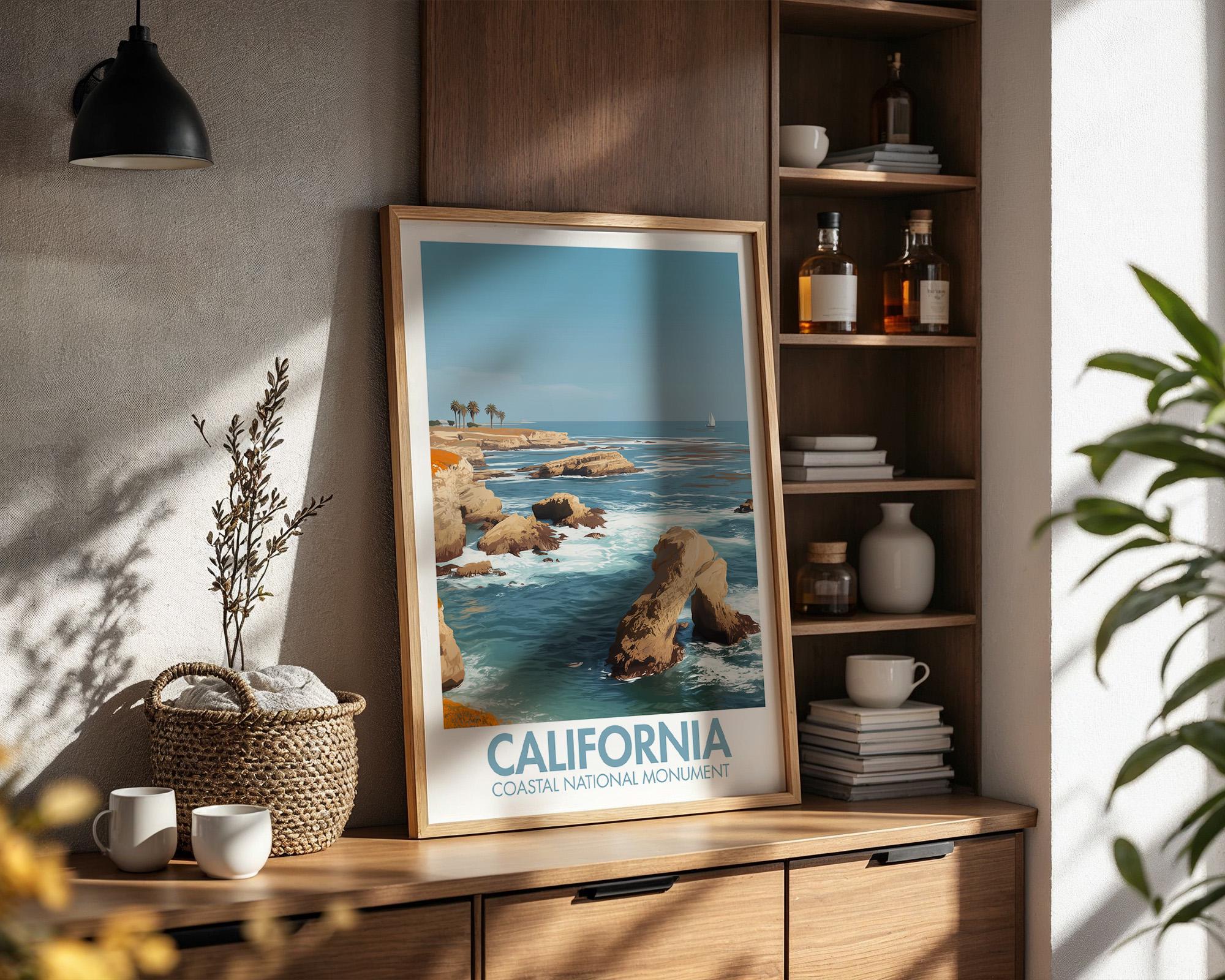 California Coastal National Monument Poster