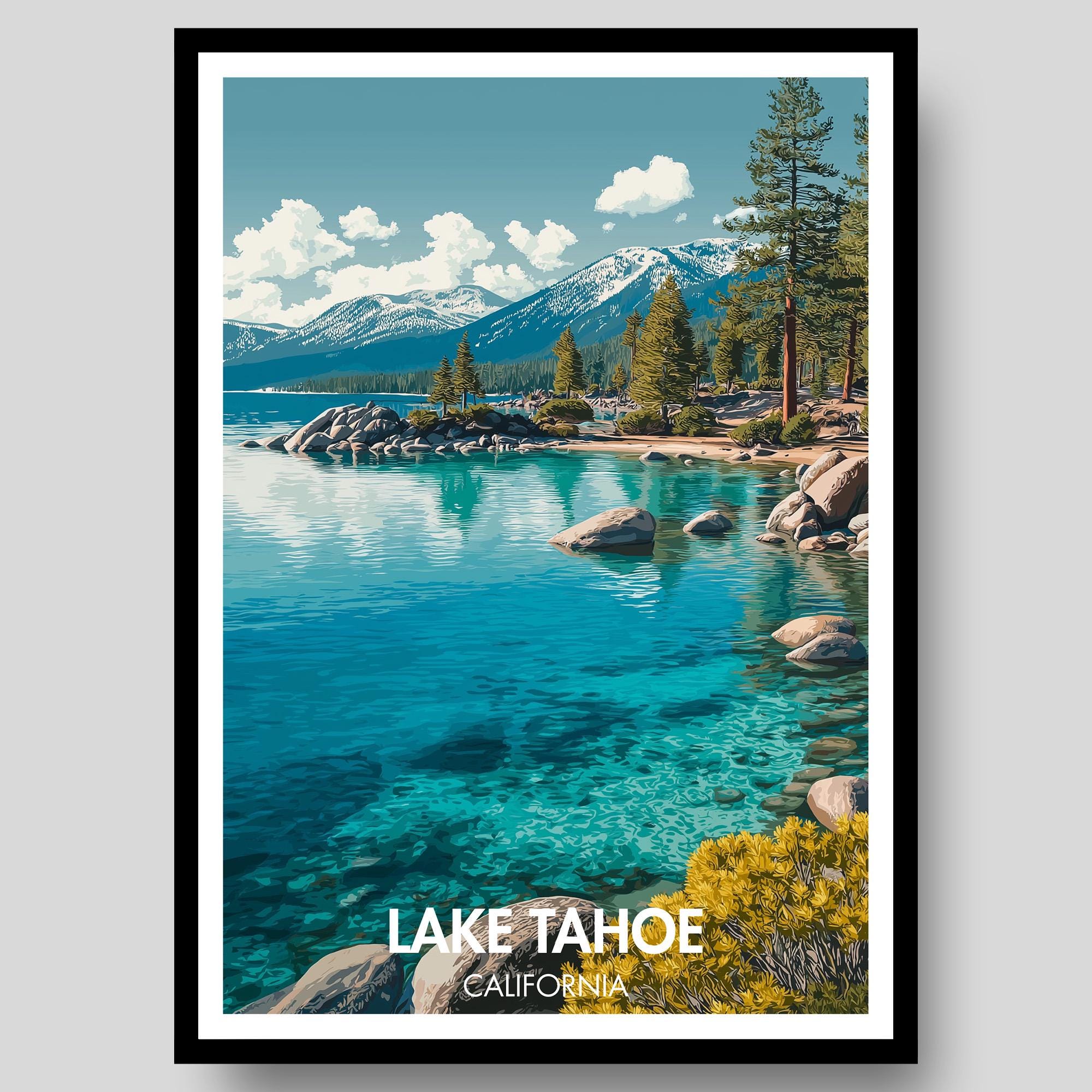 Lake Tahoe Poster