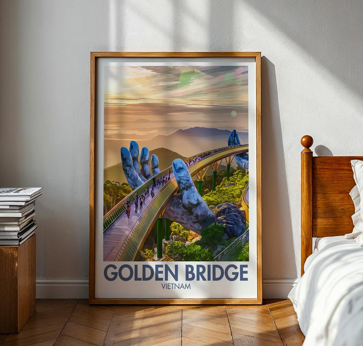 Golden Bridge Poster