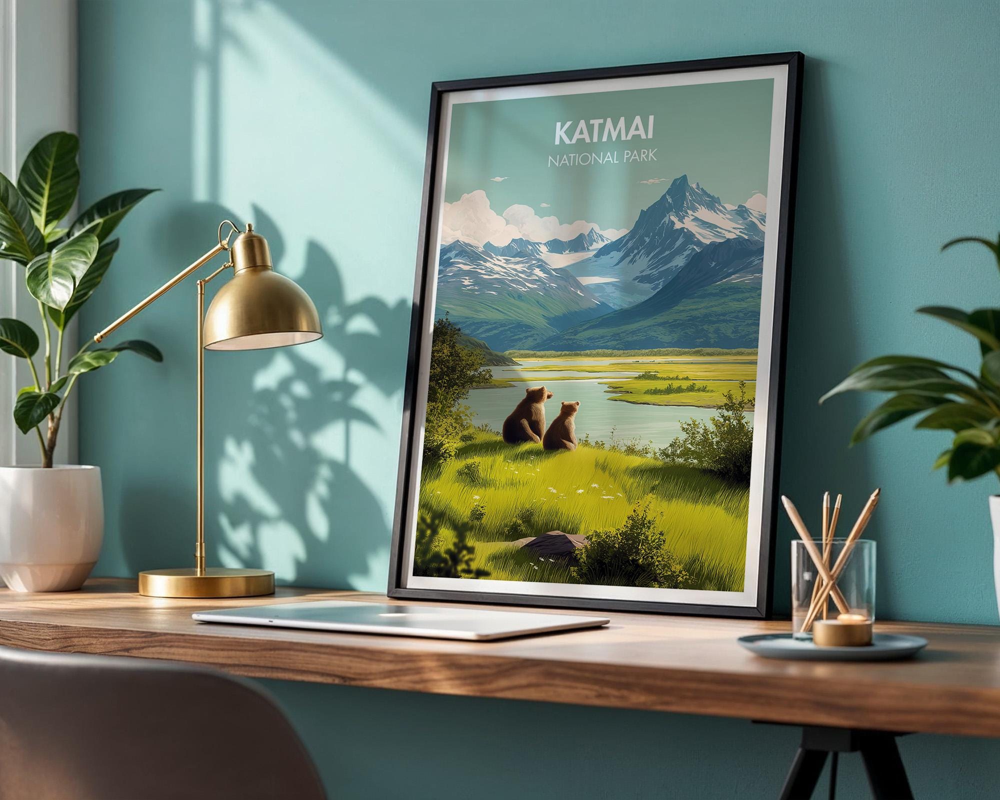Katmai National Park Poster