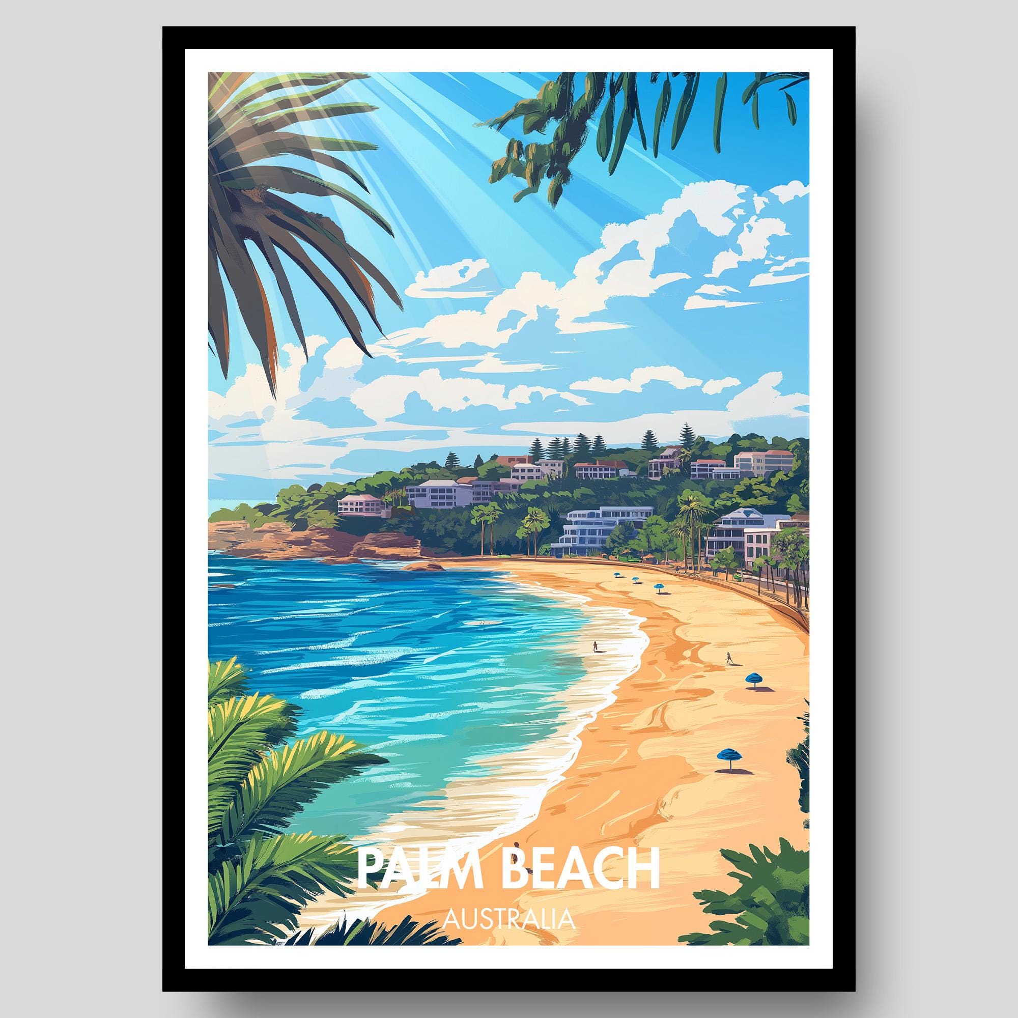 Palm Beach Poster