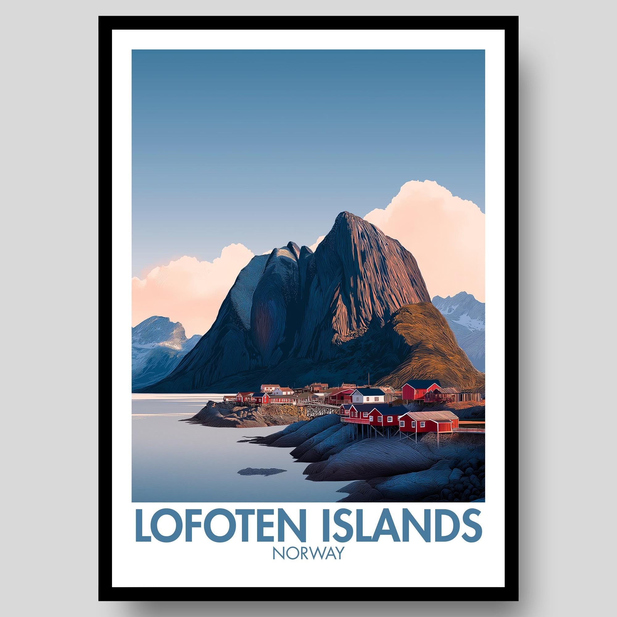Lofoten Islands Poster
