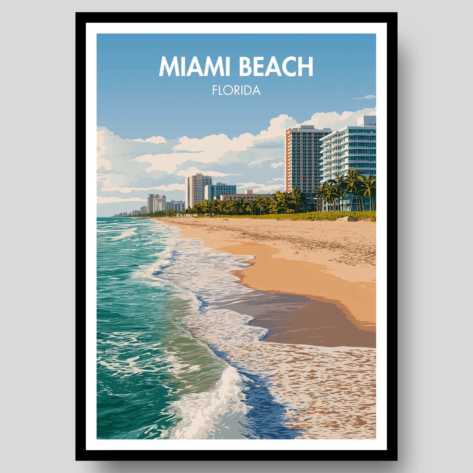 Miami Beach Poster