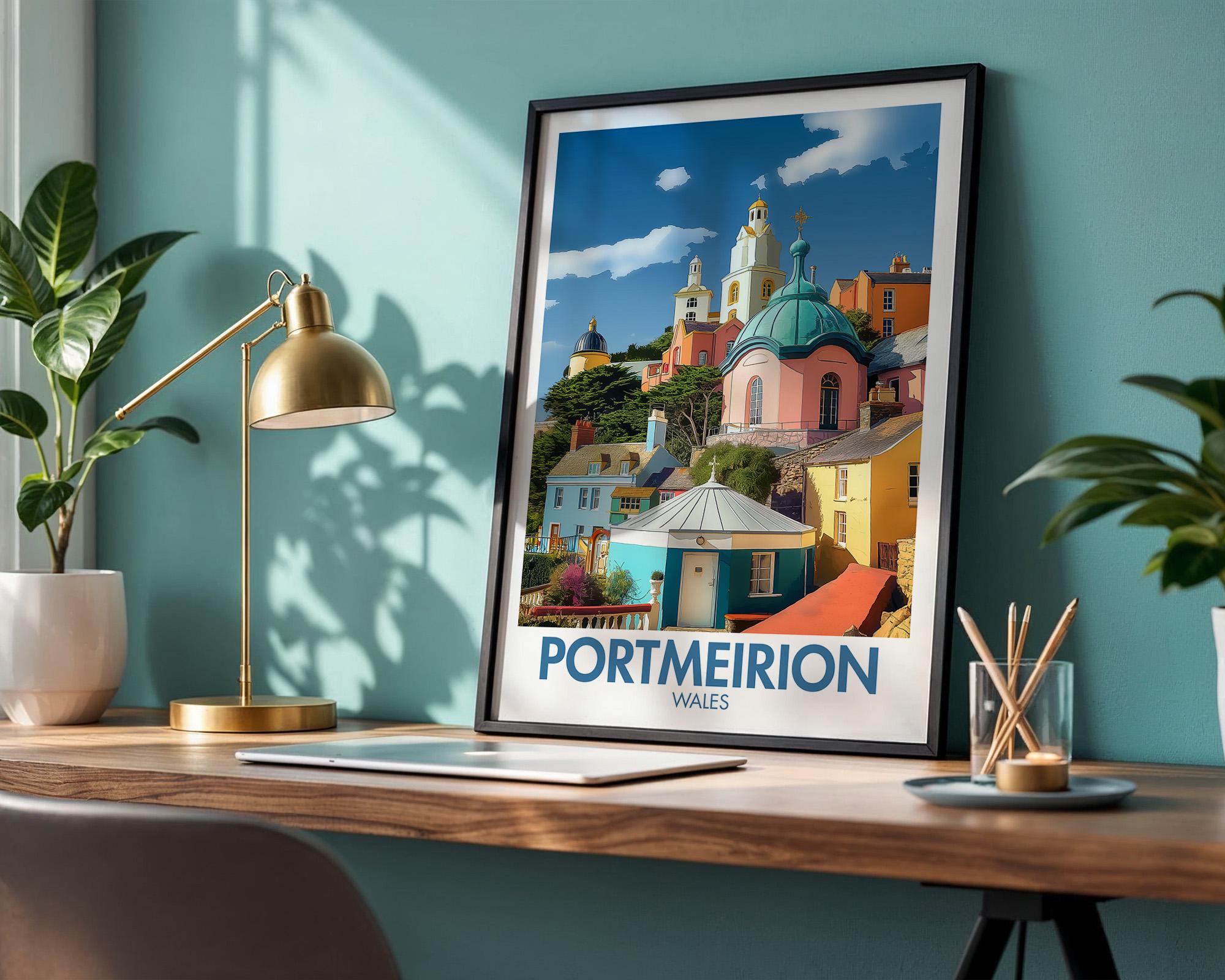 Portmeirion Poster