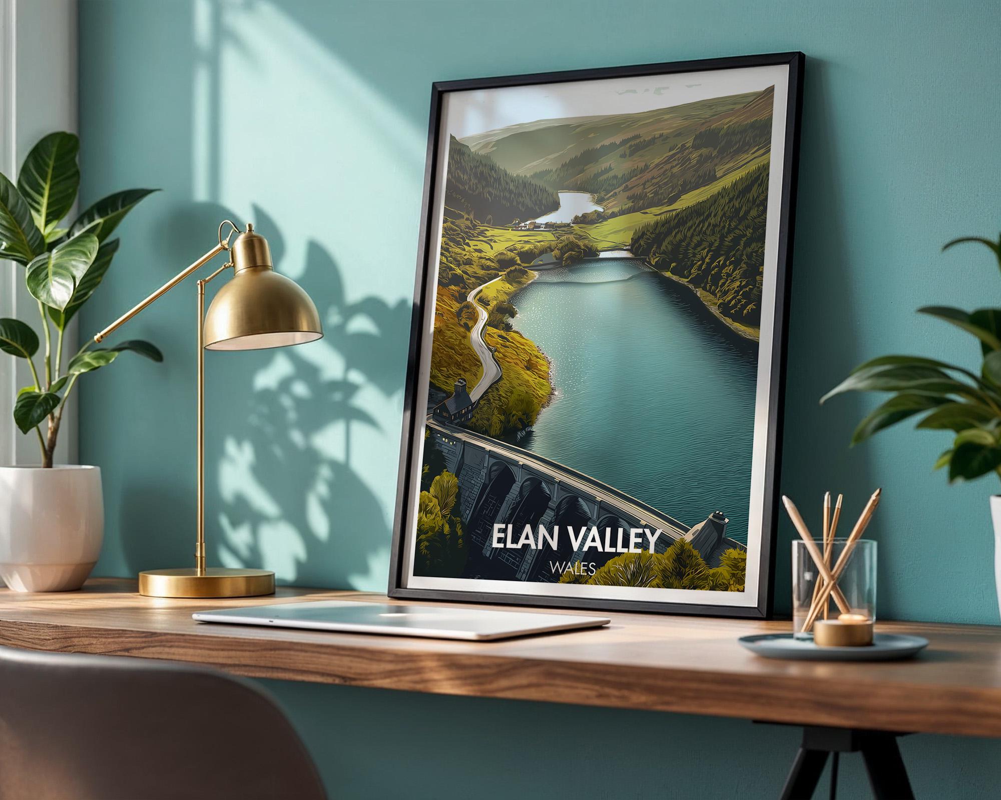 Elan Valley Poster