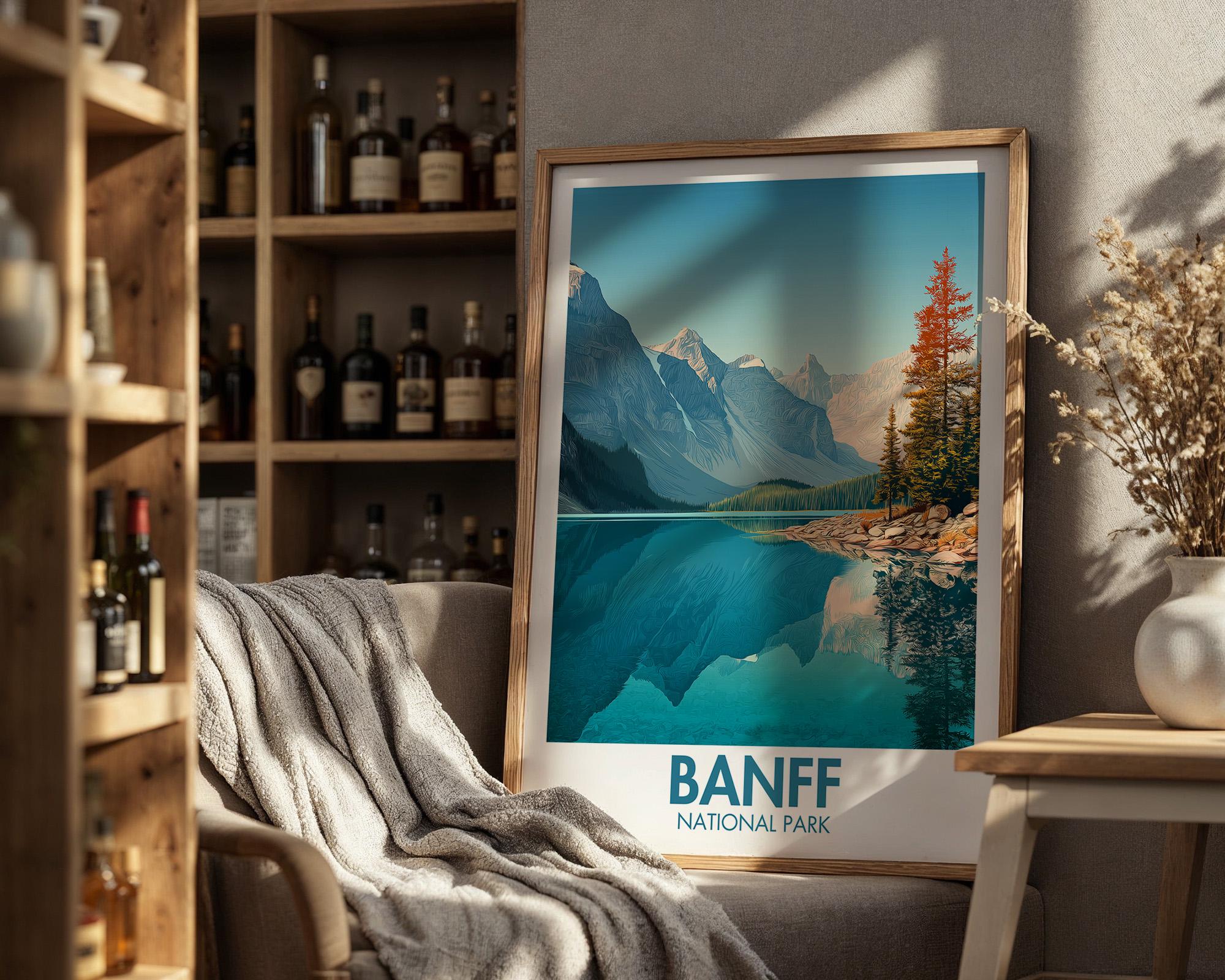 Banff National Park Poster
