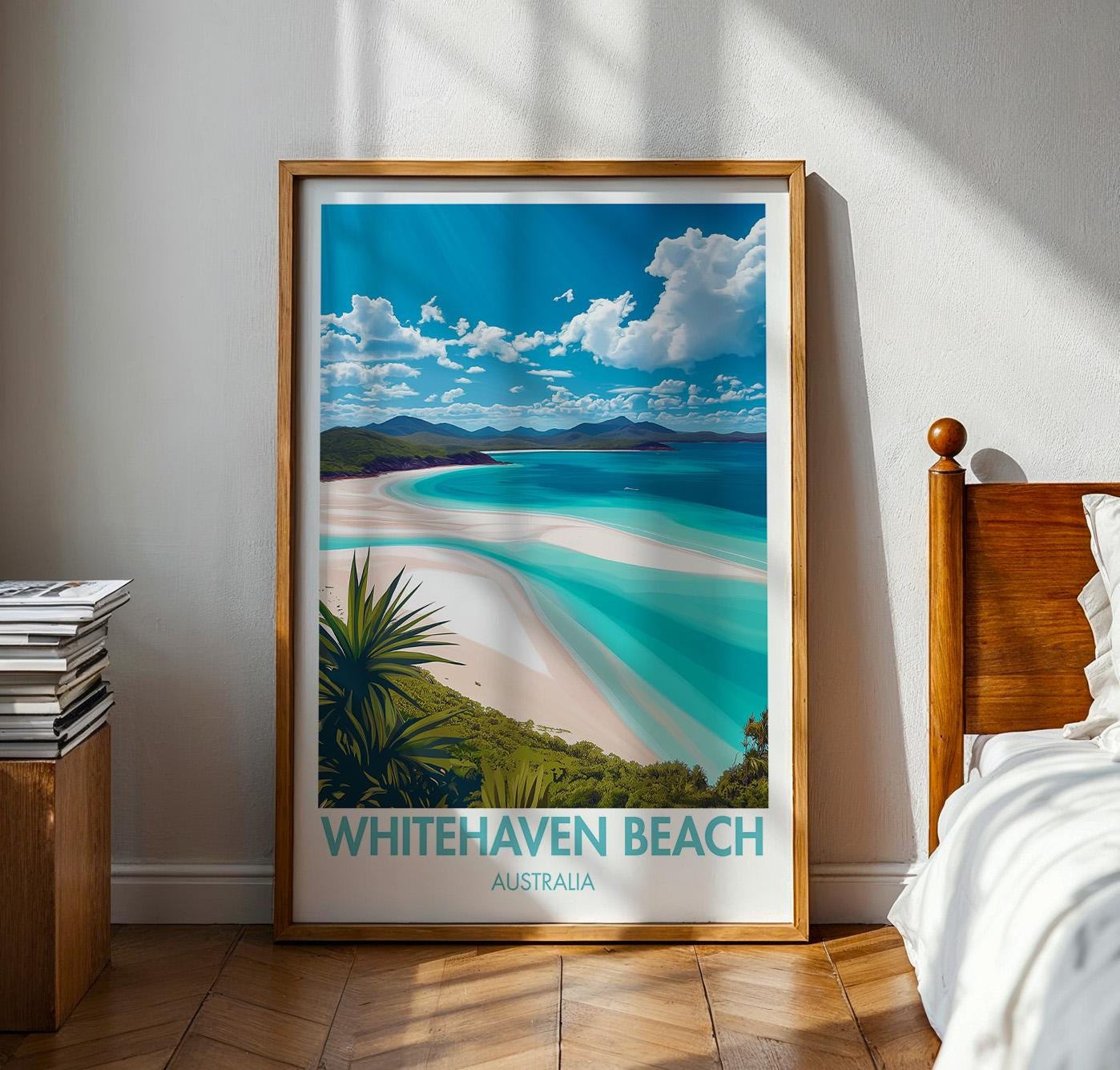 Whitehaven Beach Poster