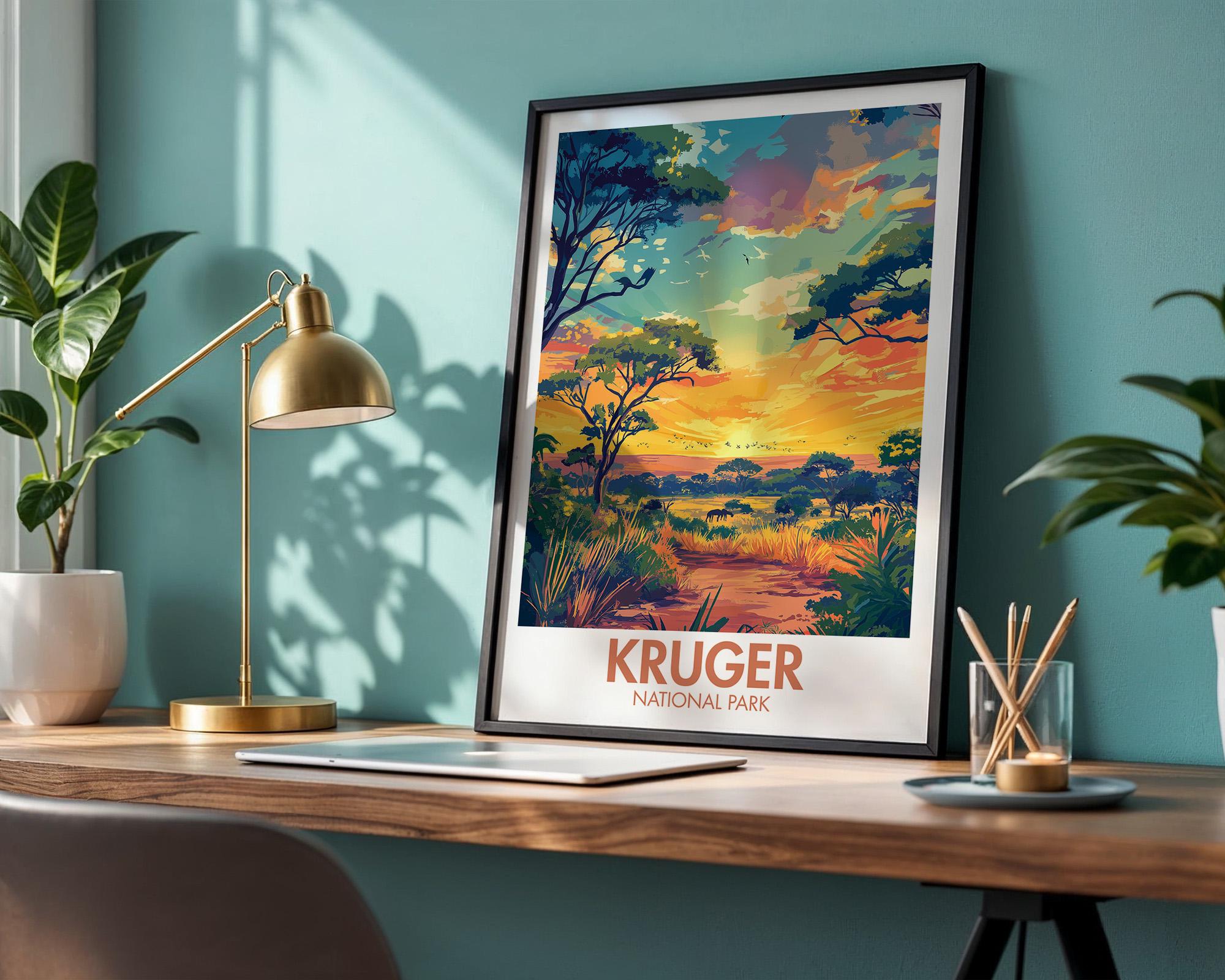 Kruger National Park Poster