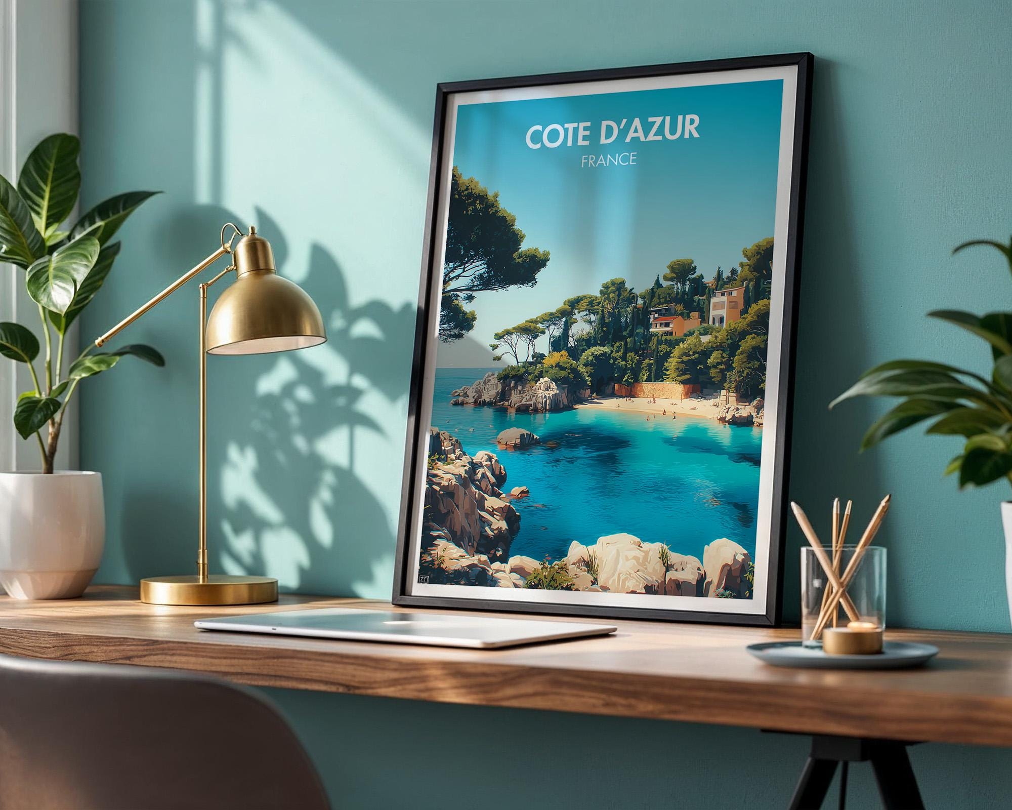 C��te d���Azur Poster
