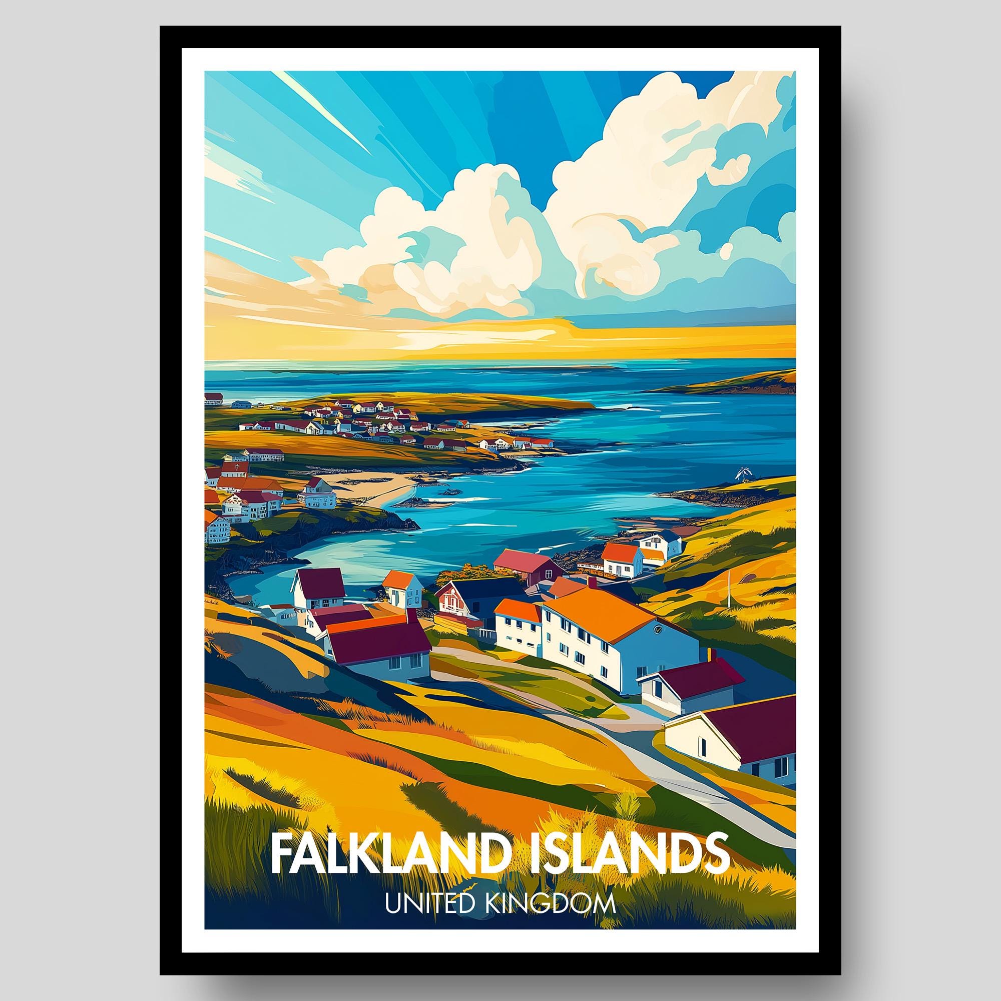 Falkland Islands Poster
