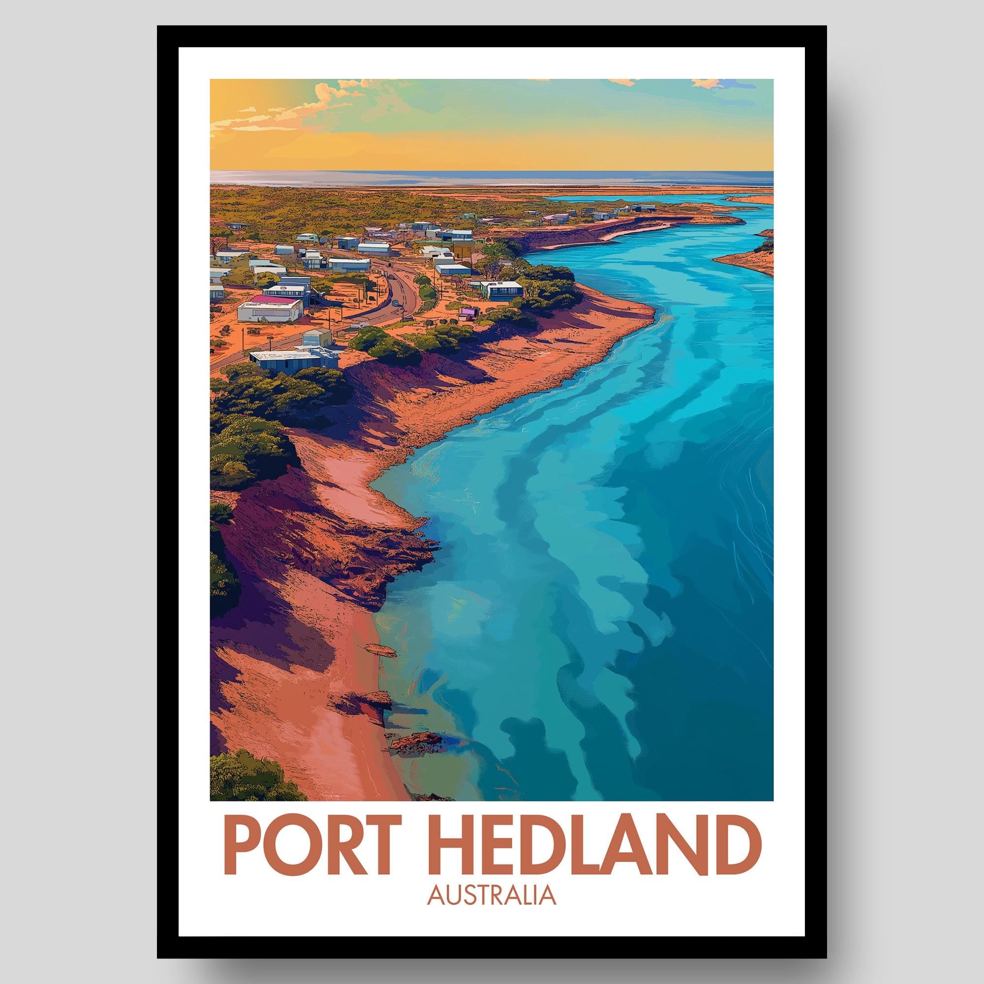 Port Hedland Poster