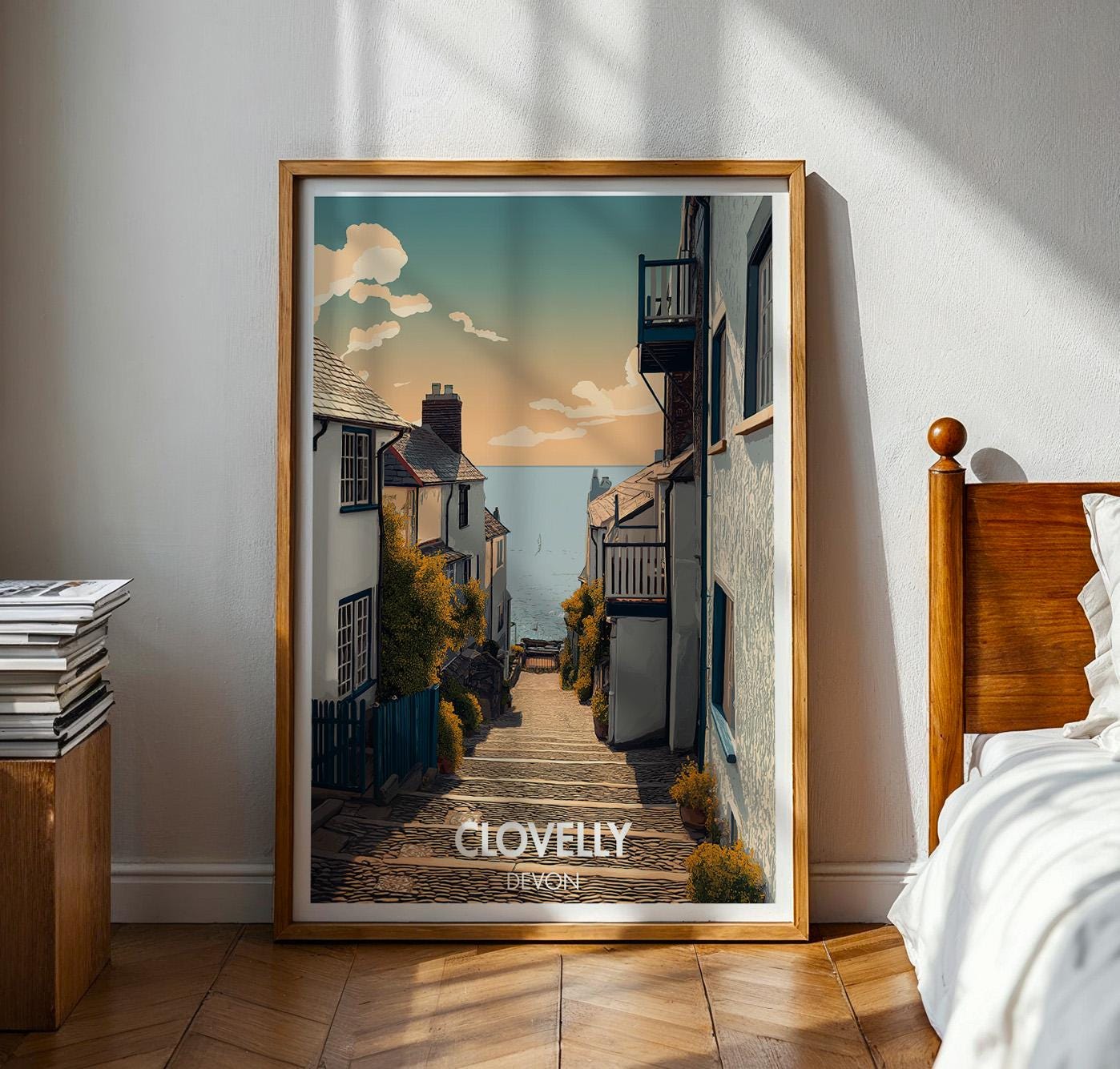 Clovelly Poster