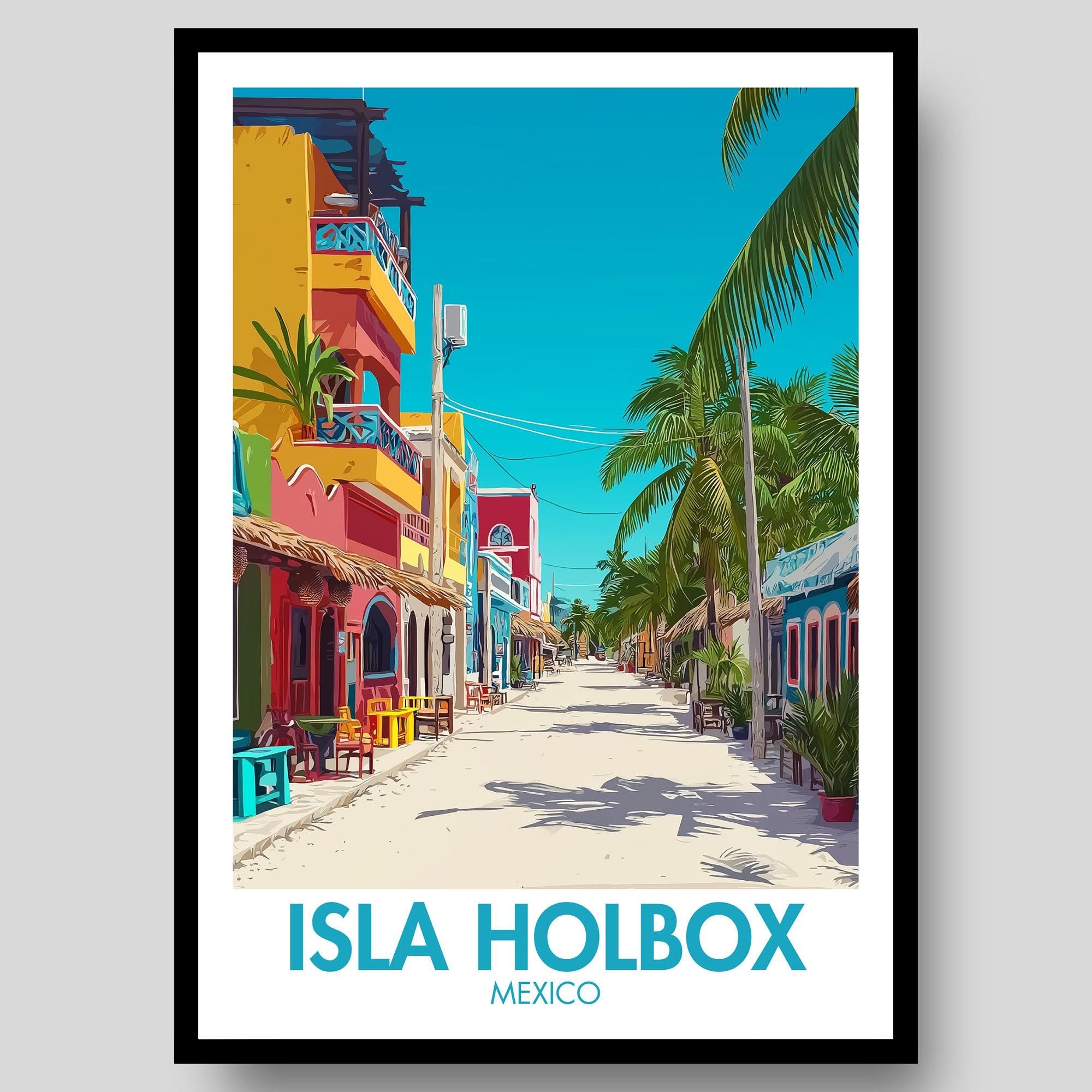 Isla Holbox Poster