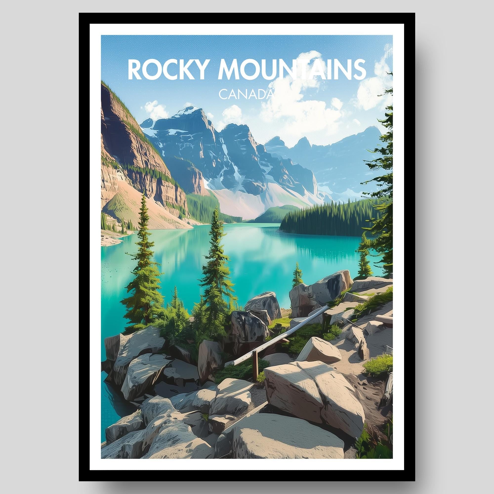 Rocky Mountains Poster