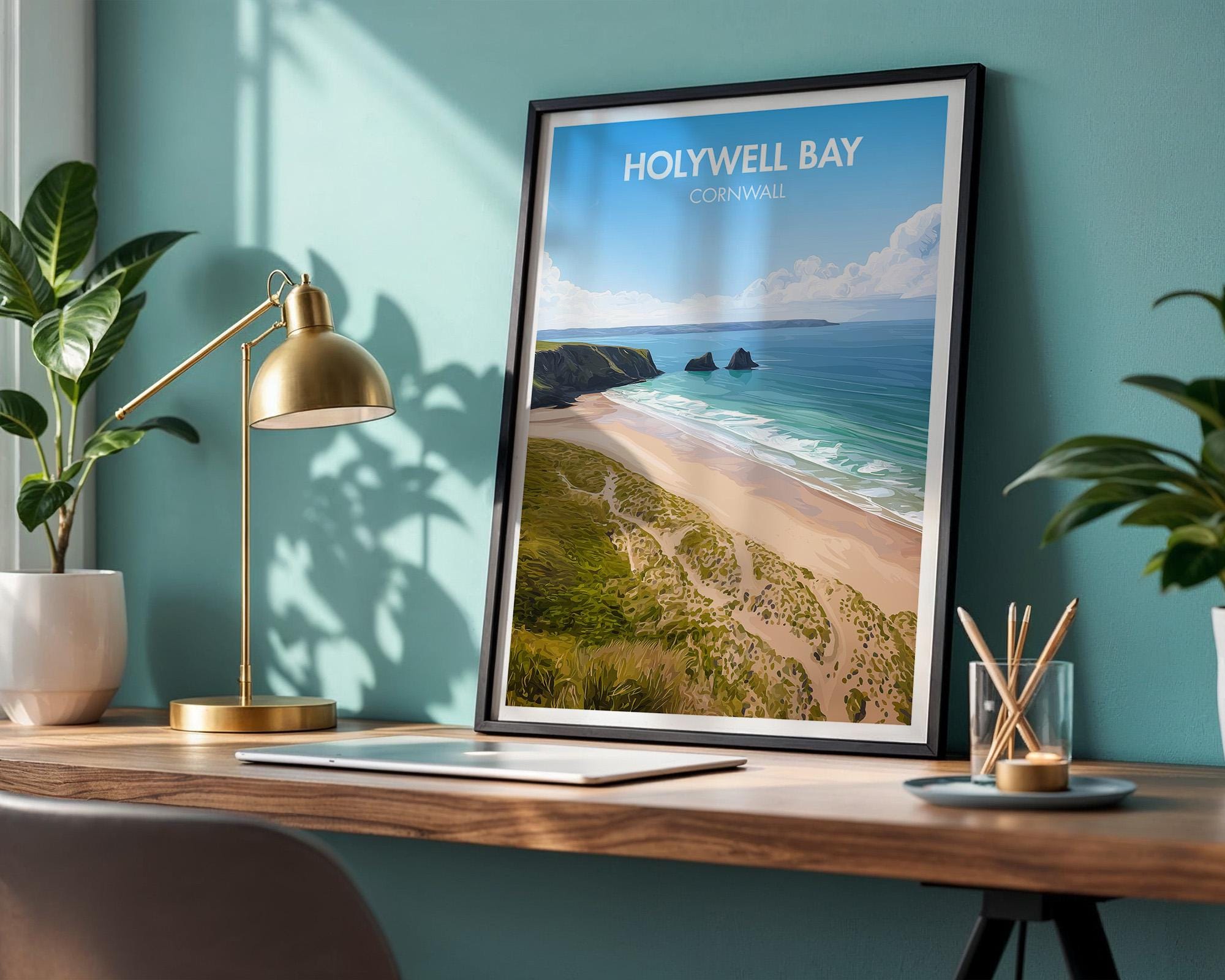 Holywell Bay Poster